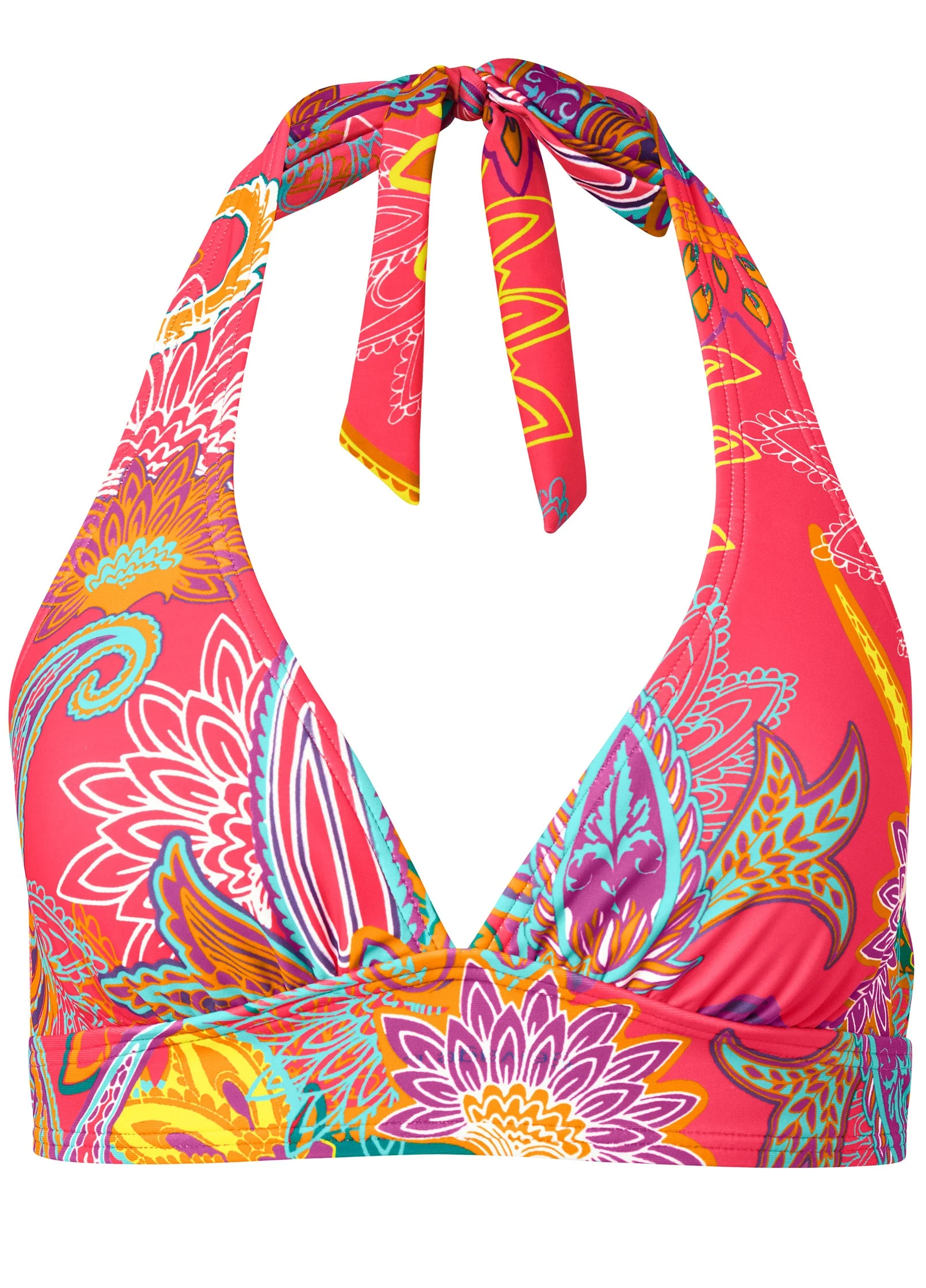 Anguilla Halter Bikini Top - Festive Occasion - Image 3
