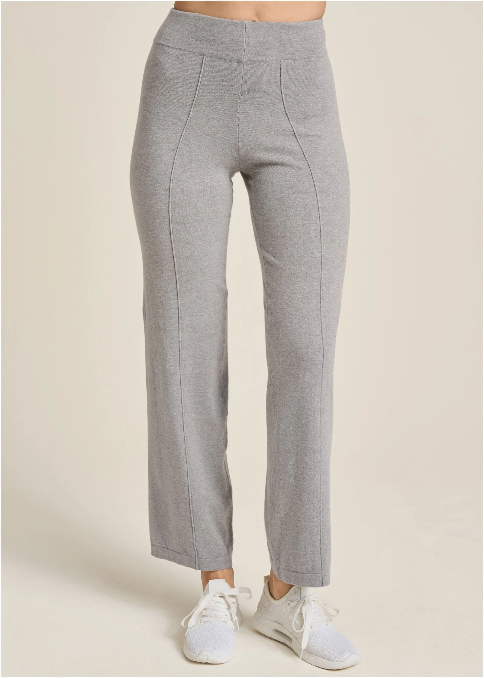 Knit Pants - Heather Grey - Image 2