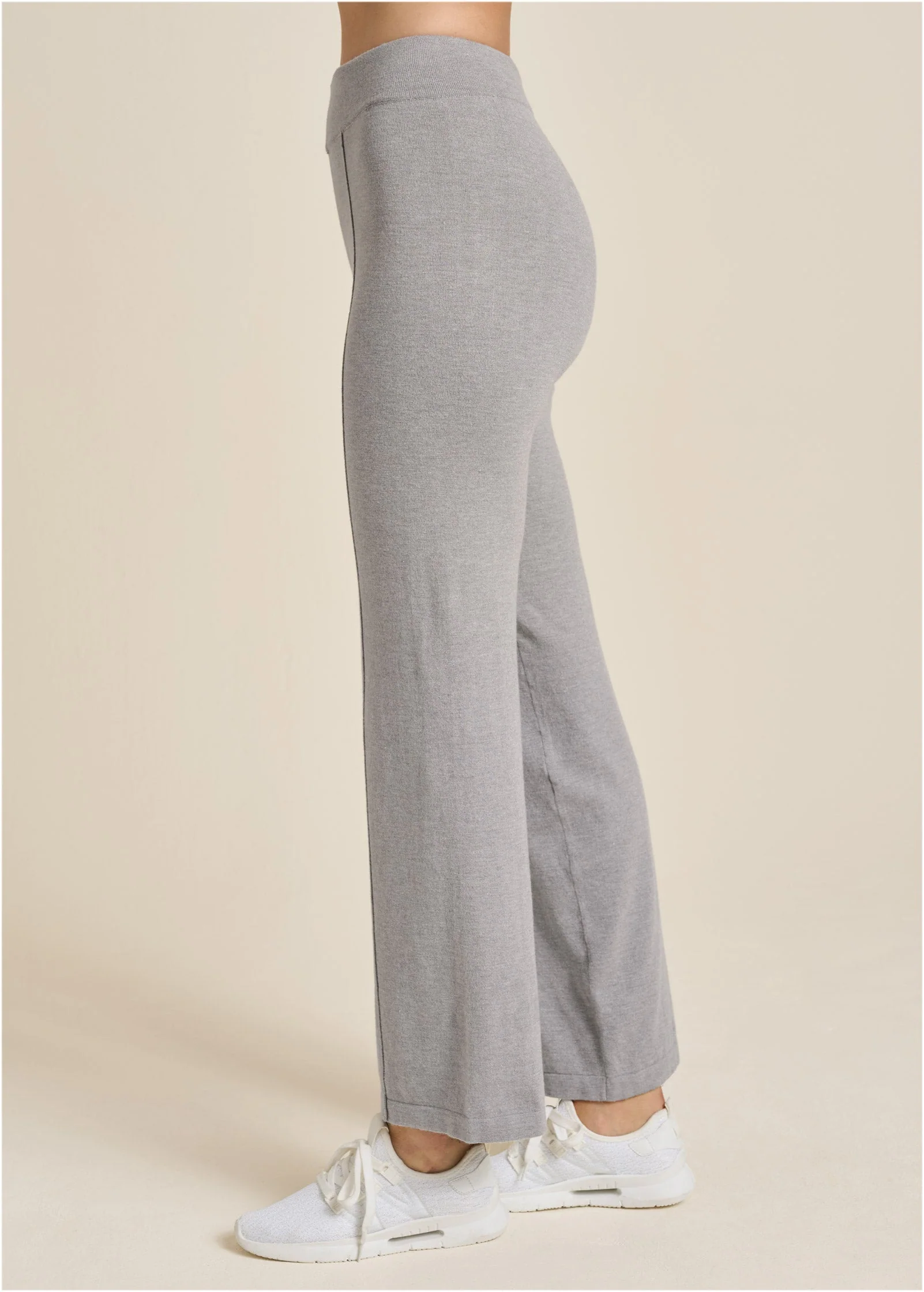 Knit Pants - Heather Grey - Image 4