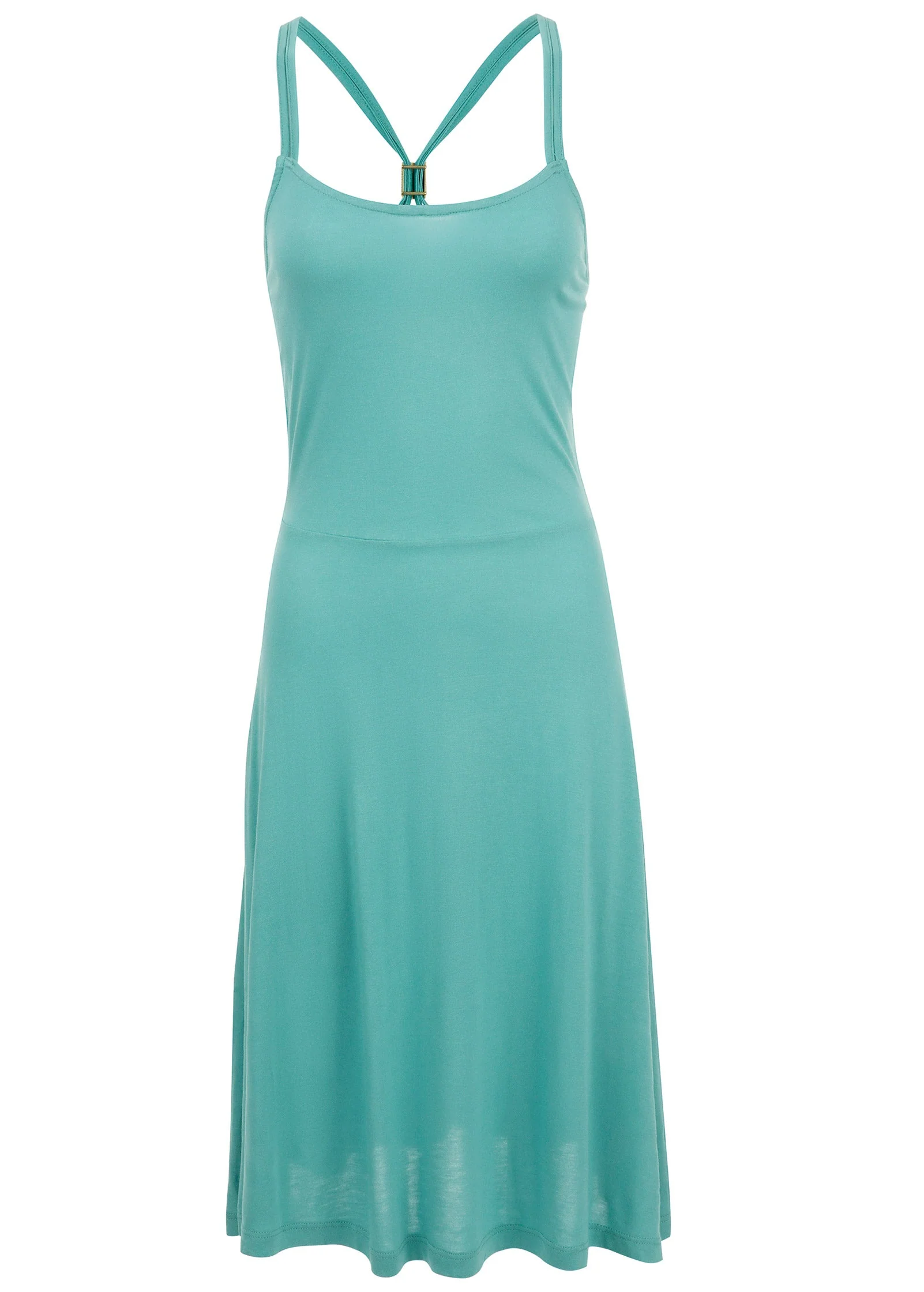 Strappy Back Dress - Blue - Image 4
