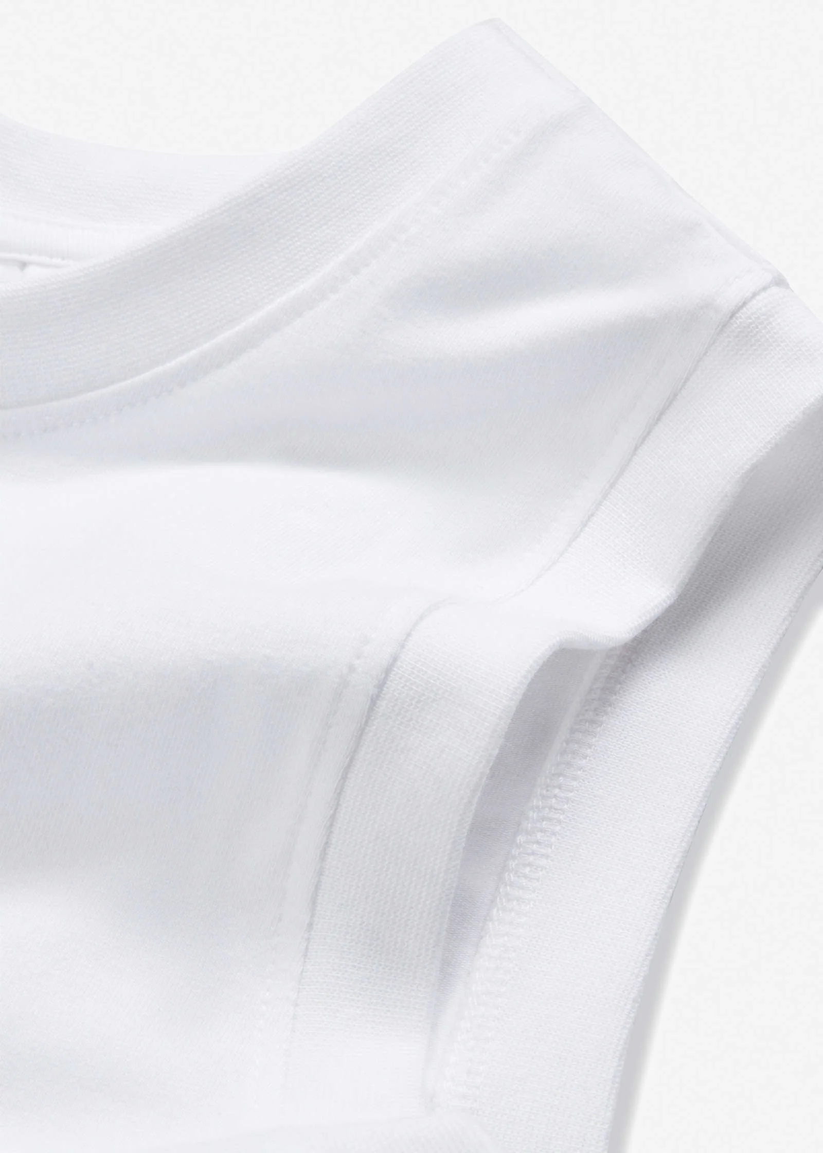 Crew Neck Tank - White - Image 5