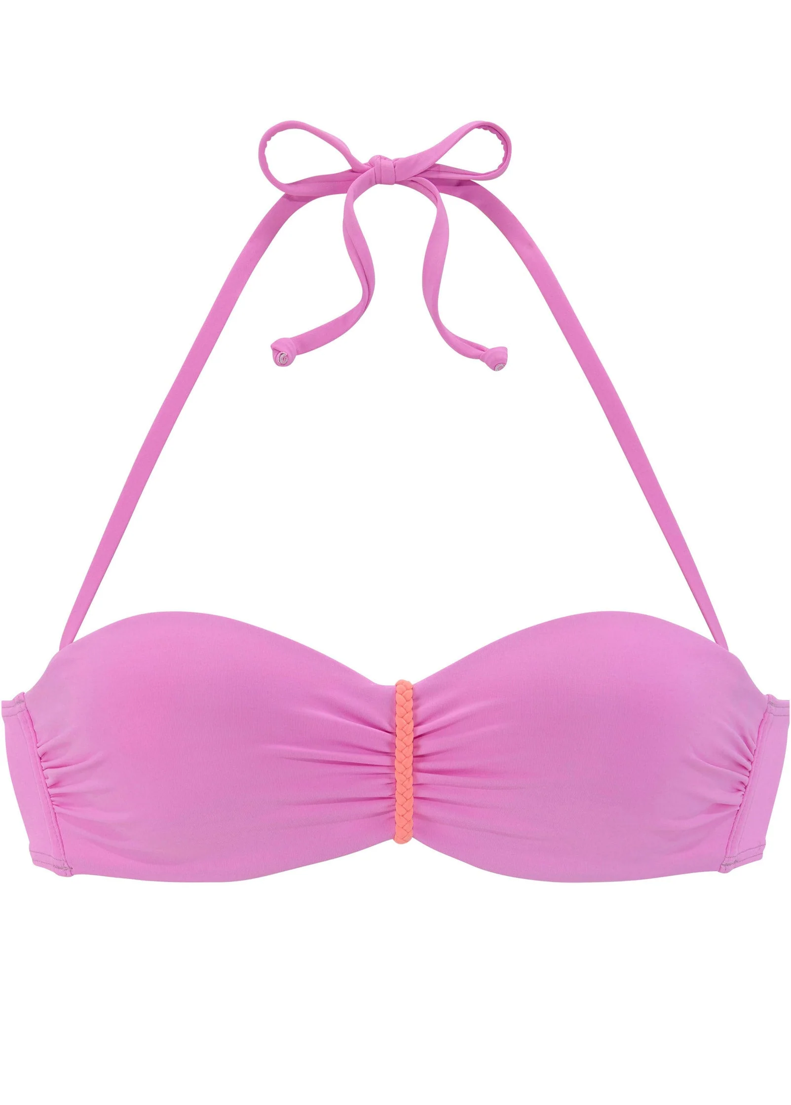 Bandeau Bikini Top - Crush & Blush - Image 2