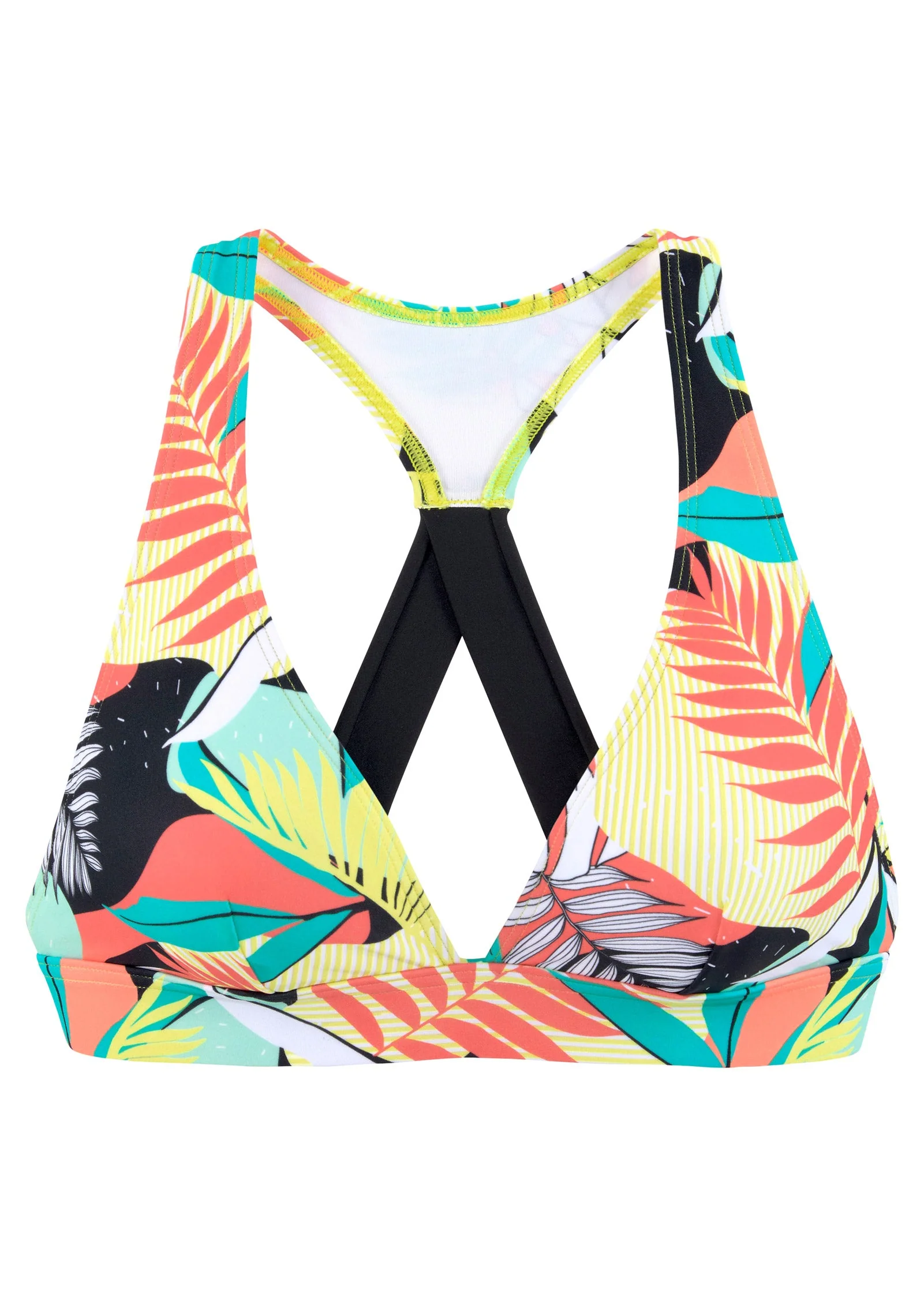 Textured Triangle Top - Tribal Tropics - Image 3