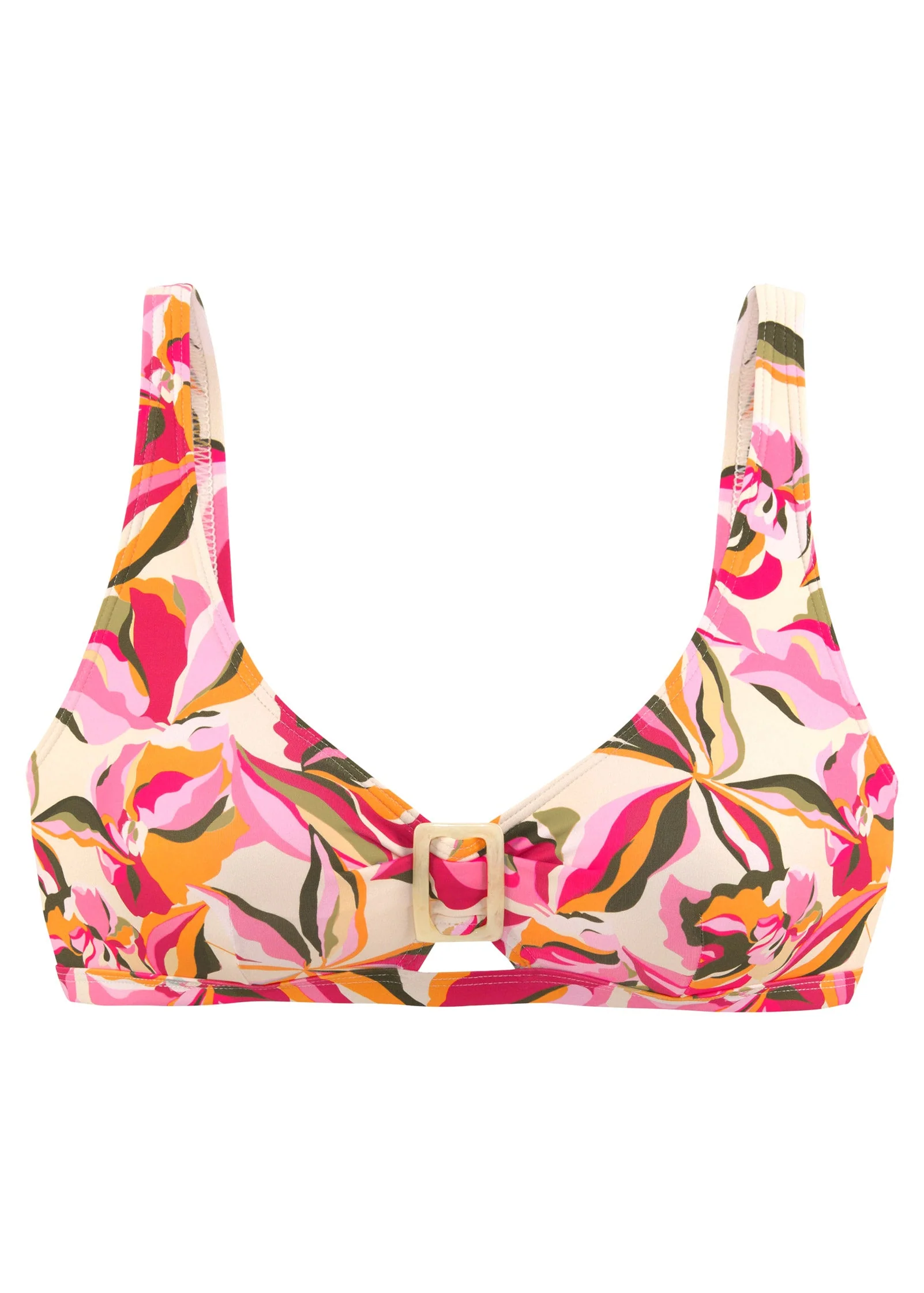 Printed Belt Top - Tropical Sunrise - Image 2