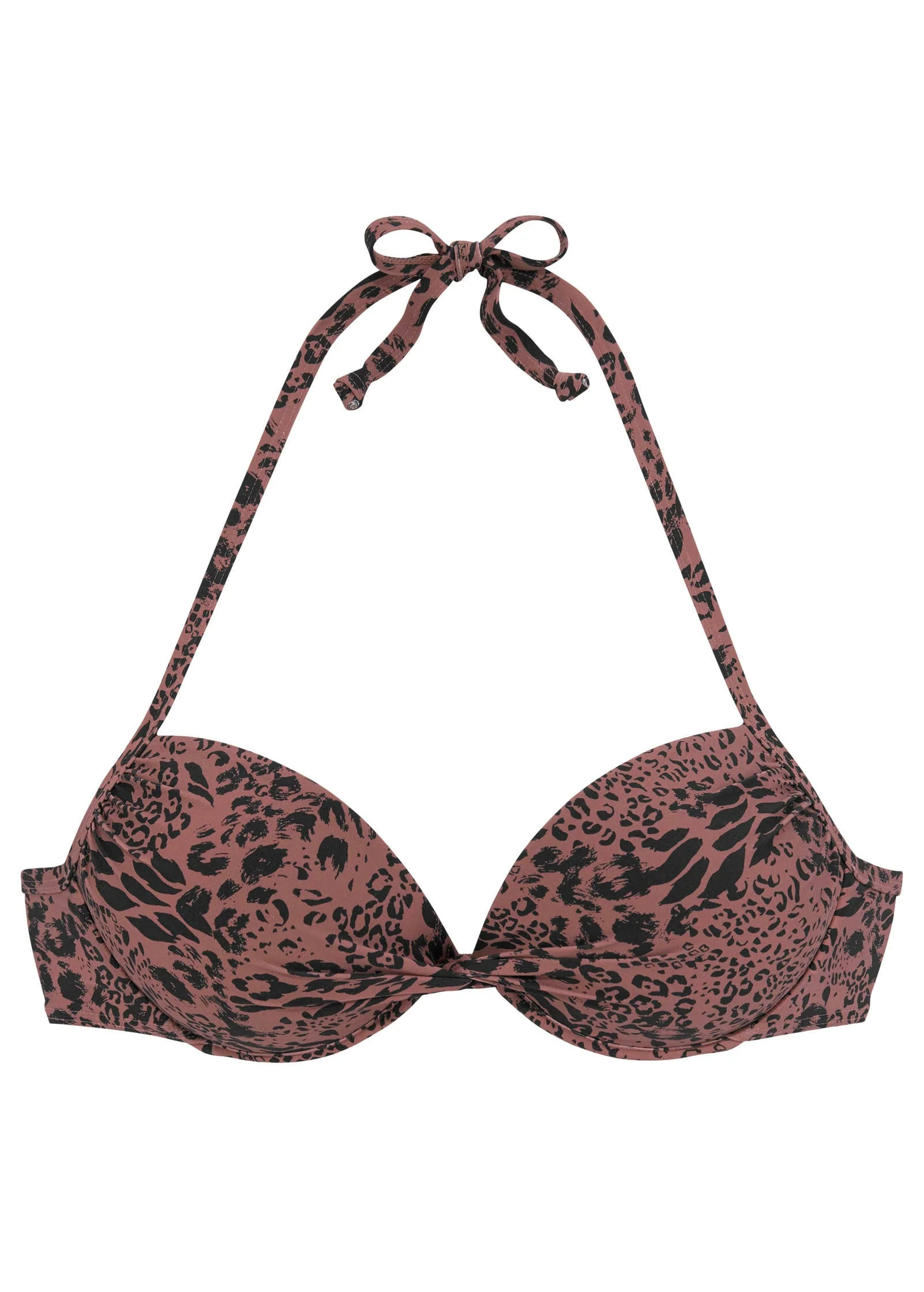 Push-Up Top - Abstract Leopard - Image 2