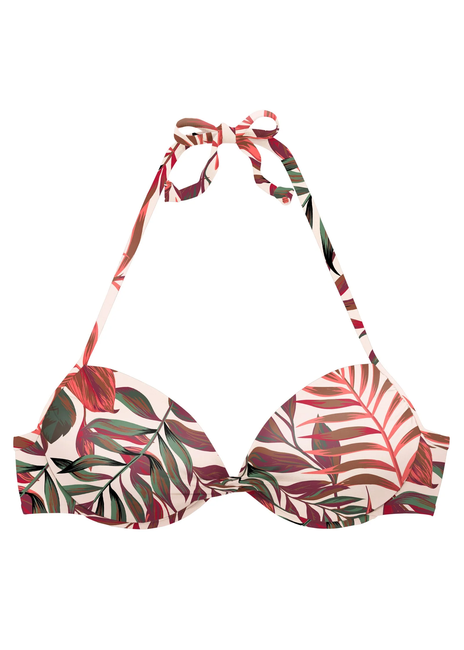 Push-Up Halter Top - Rainforest Floral - Image 2