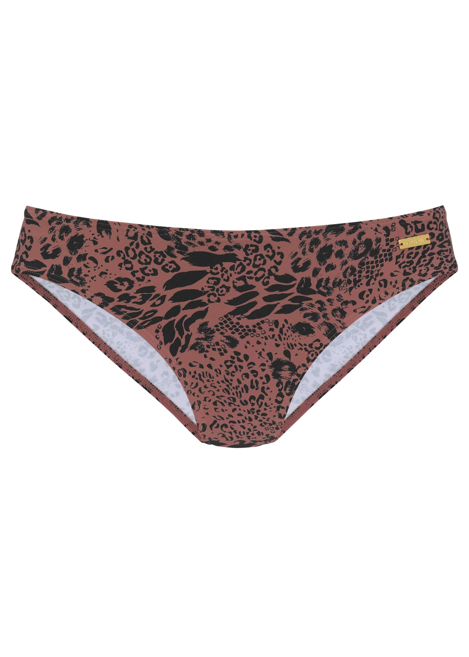 Printed Moderate Bottom - Abstract Leopard - Image 2
