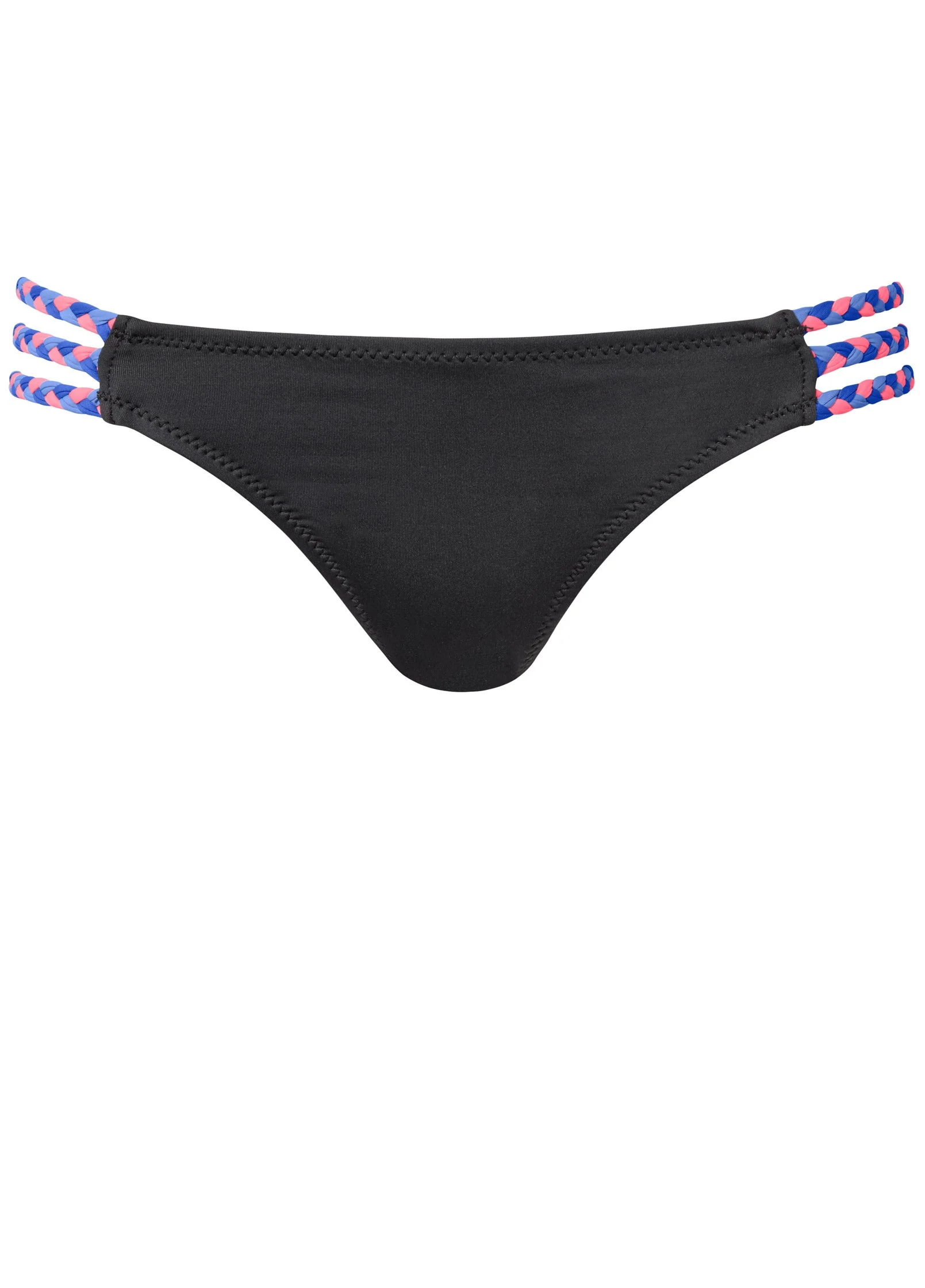 Braided Lowrise Bottoms - Blissfully Black - Image 3