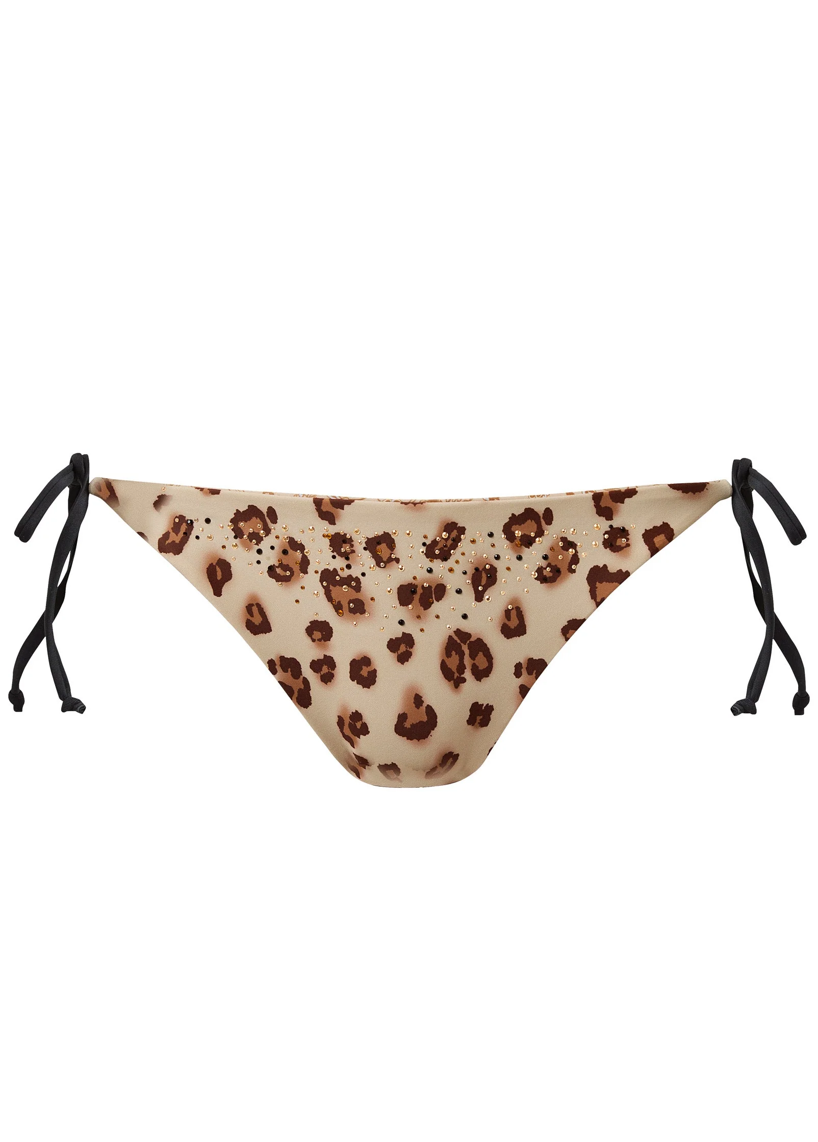 Reversible String Bottom - Cheetah/Floral - Image 5