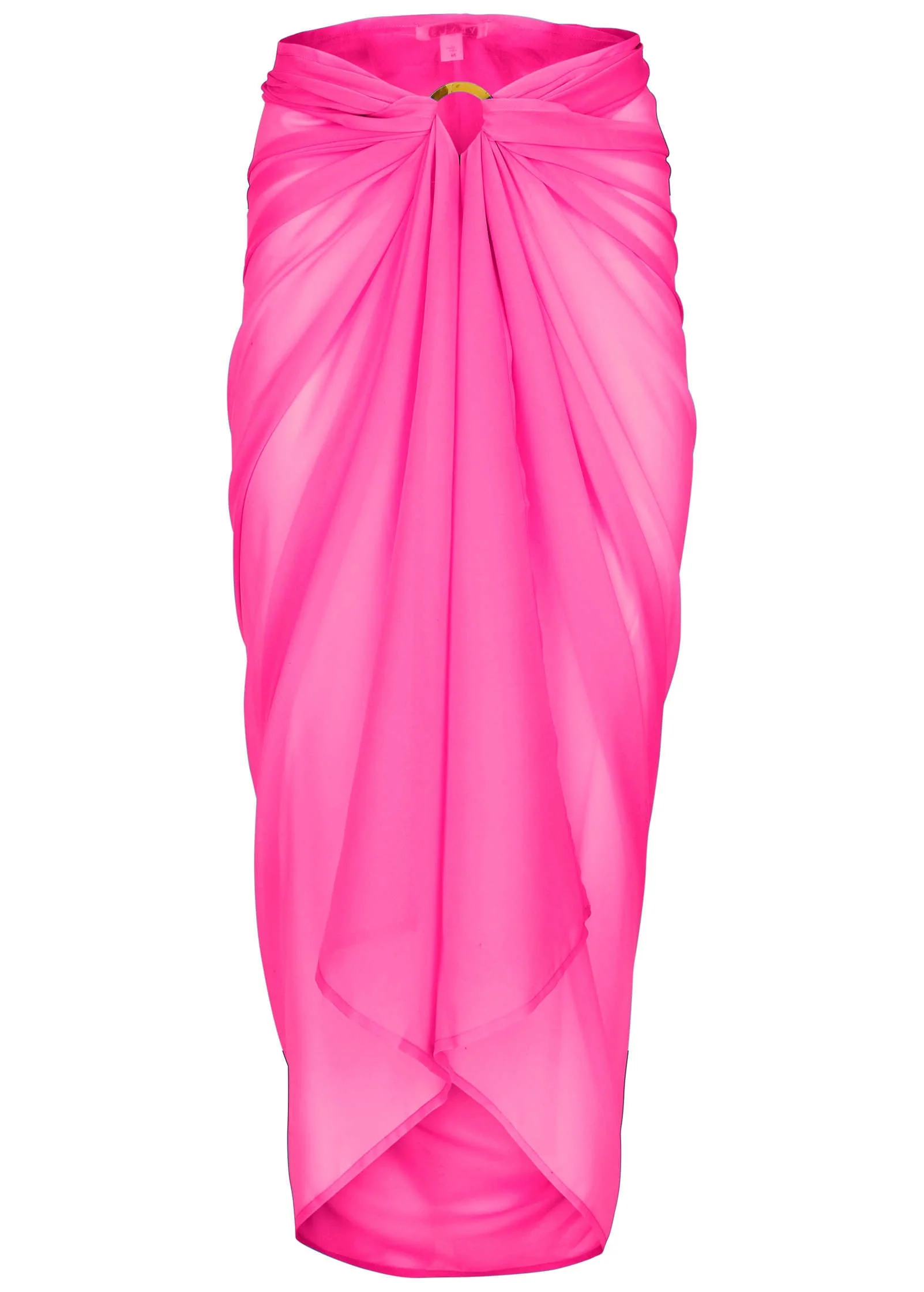 Sarong Cover-Up - Hot Pink - Image 3