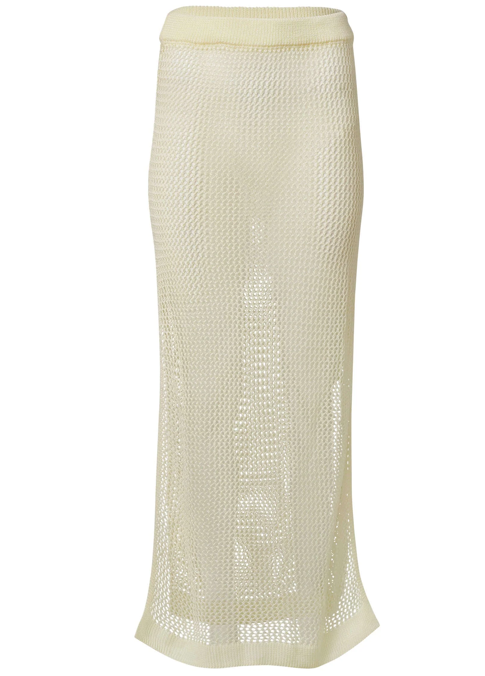 Knit Crochet Skirt/Dress - Cream - Image 5
