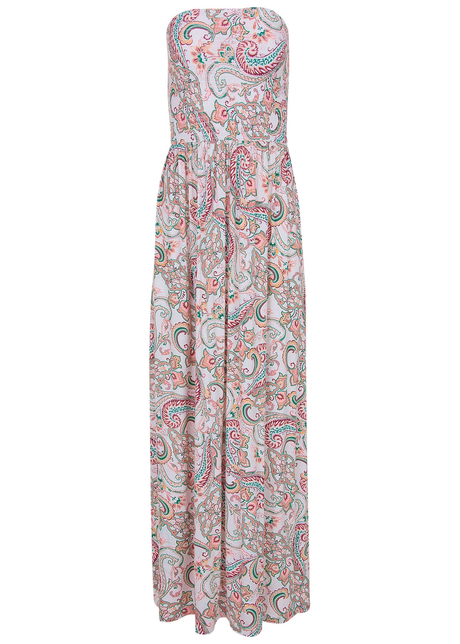 Convertible Maxi Dress - Lavender Paisley Swirl - Image 4