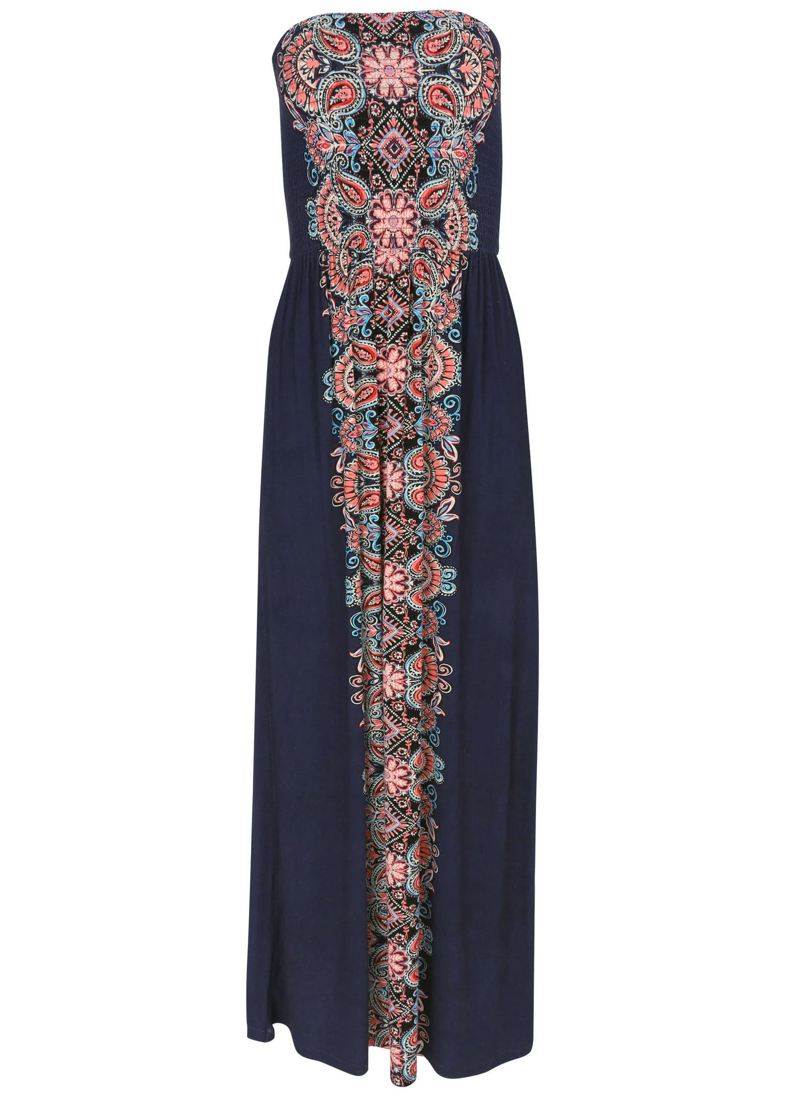 Convertible Maxi Dress - Median Paisley - Image 3