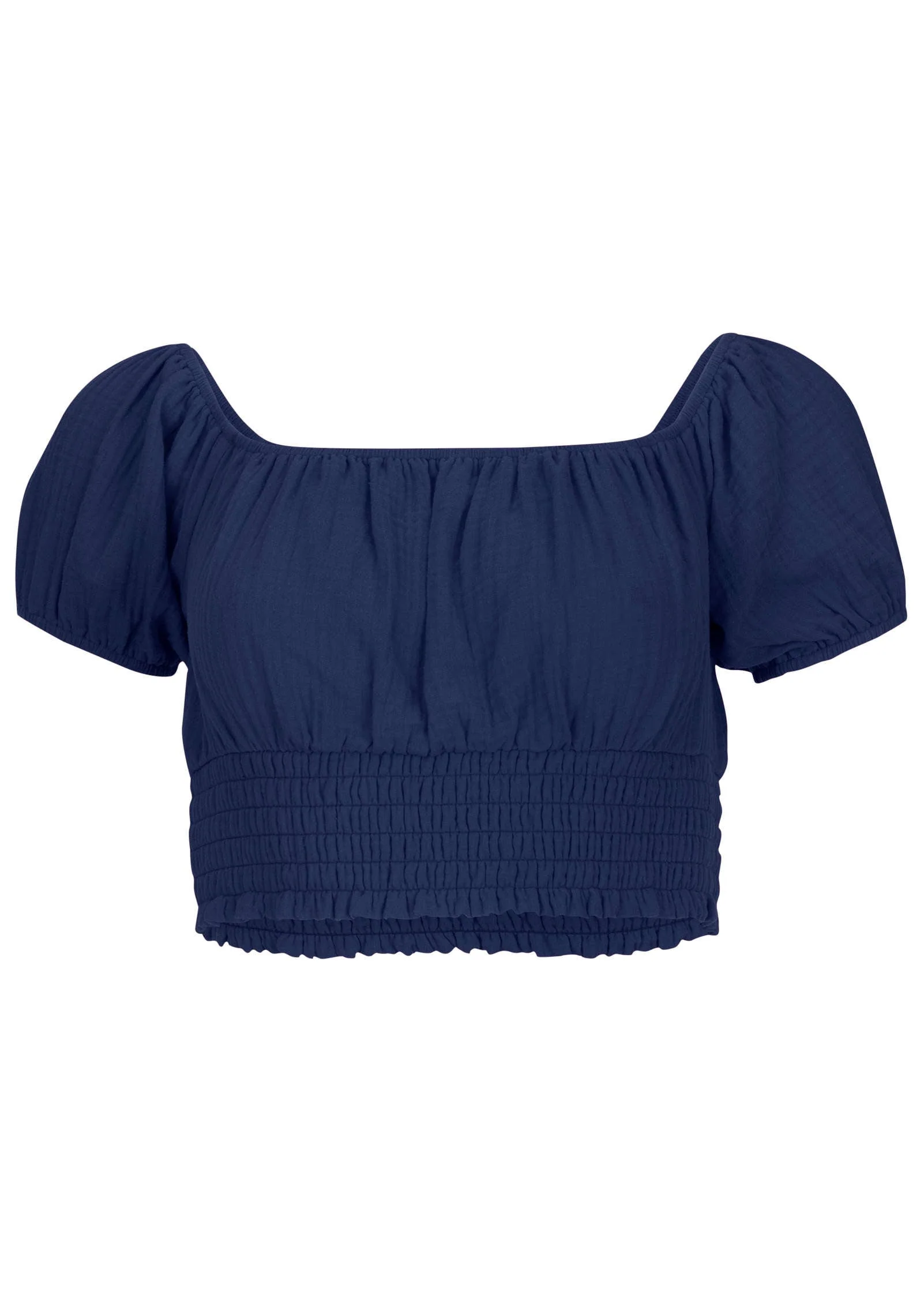 Off The Shoulder Cover-Up - Ultramarine Blue - Image 3