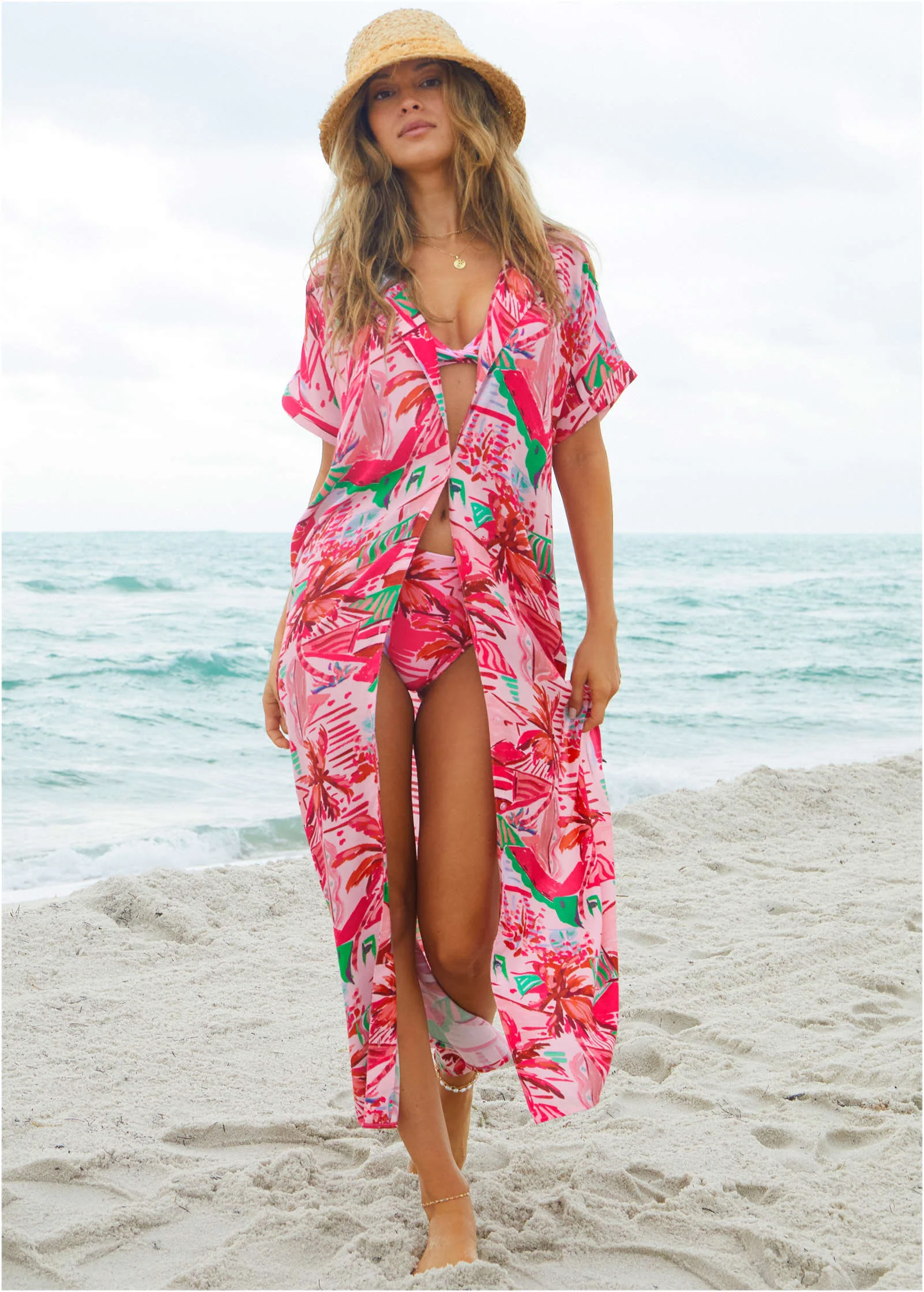 Maxi Button Down - Seaside Escape - Image 2