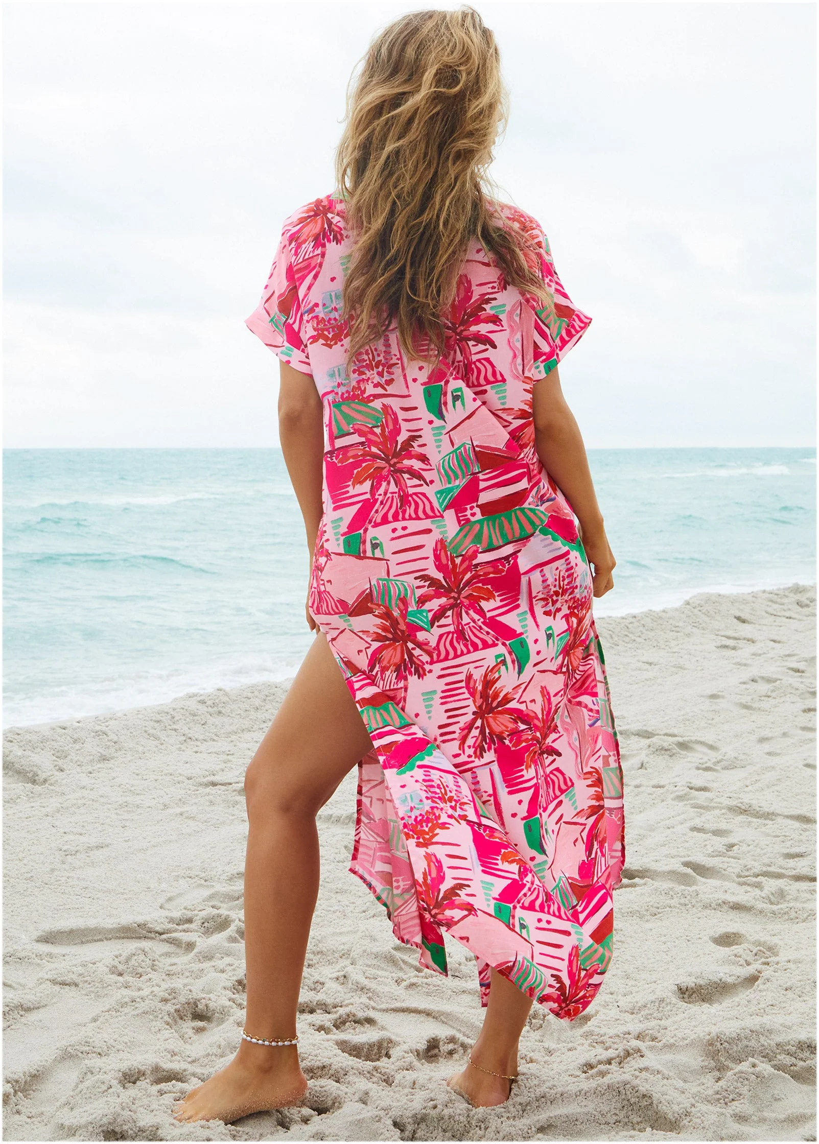 Maxi Button Down - Seaside Escape - Image 3