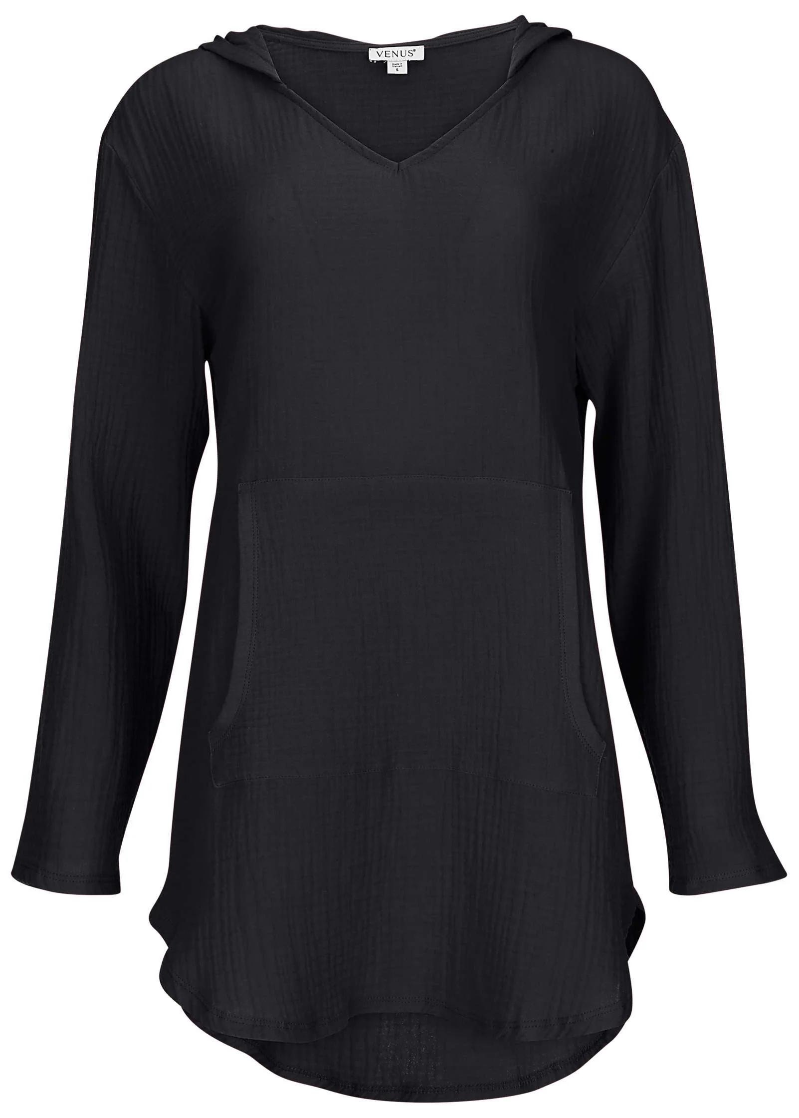 Pack And Go Hoodie - Jet Black - Image 3