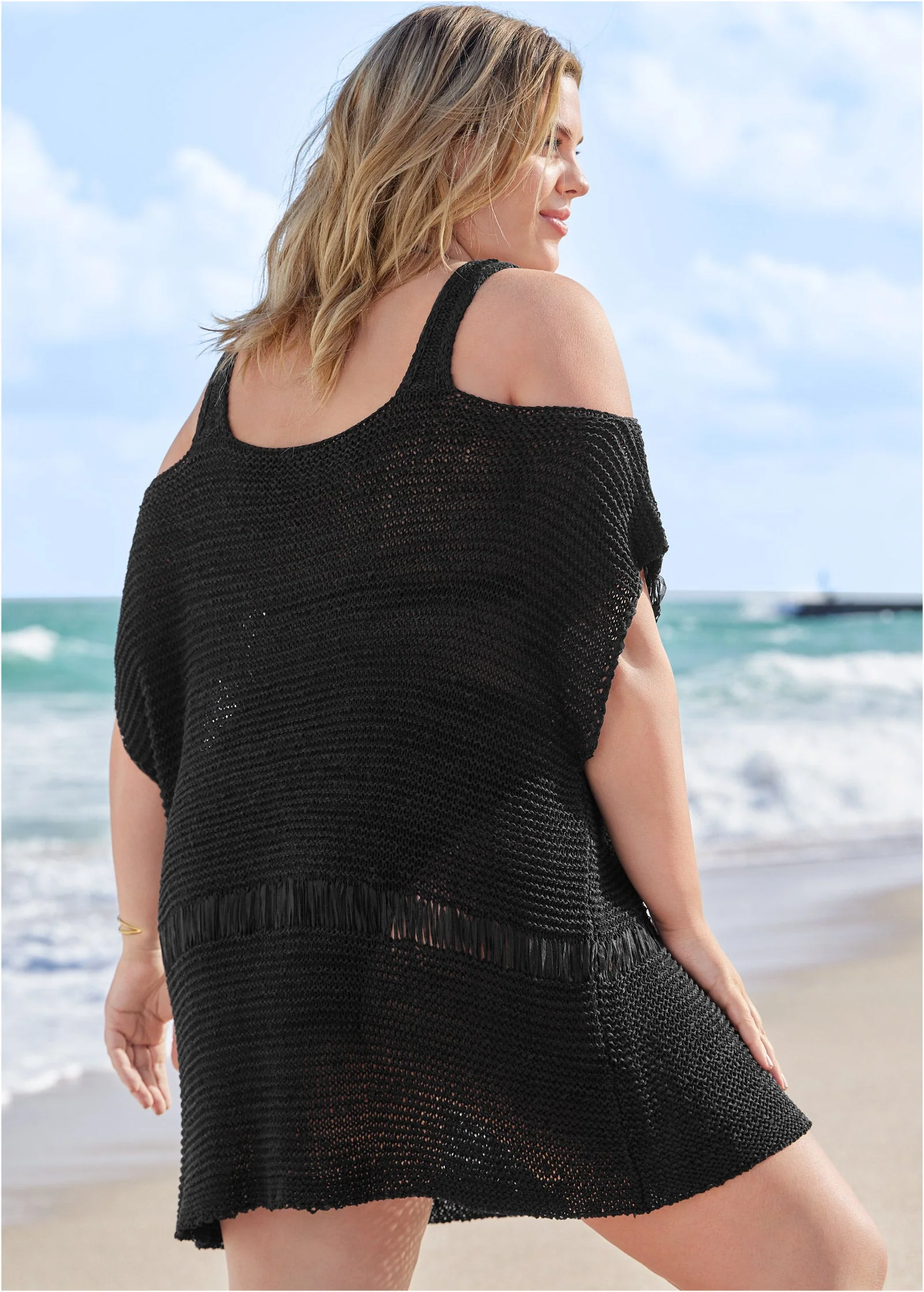 The Finley Dress - Black - Image 5