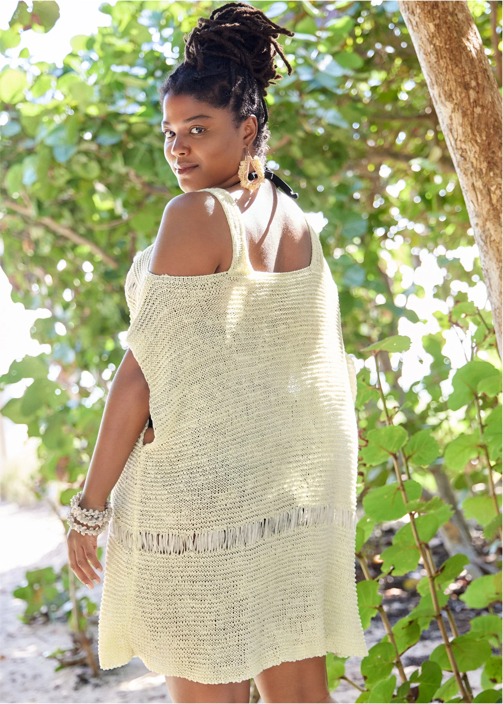 The Finley Dress - Cream - Image 5