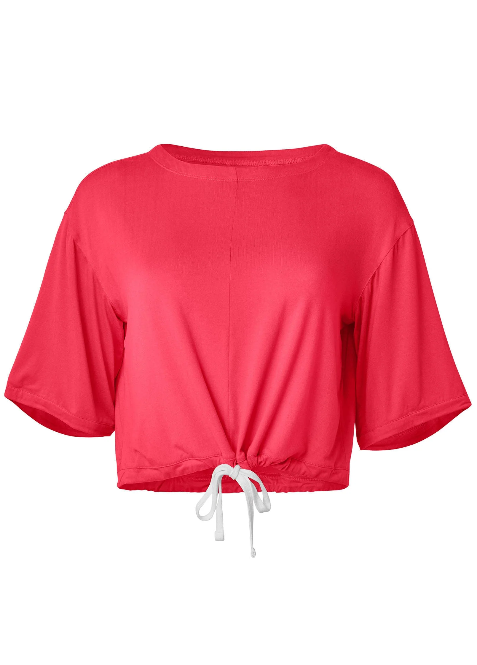 Short Sleeve Cover-Up - Sunset Pink - Image 3
