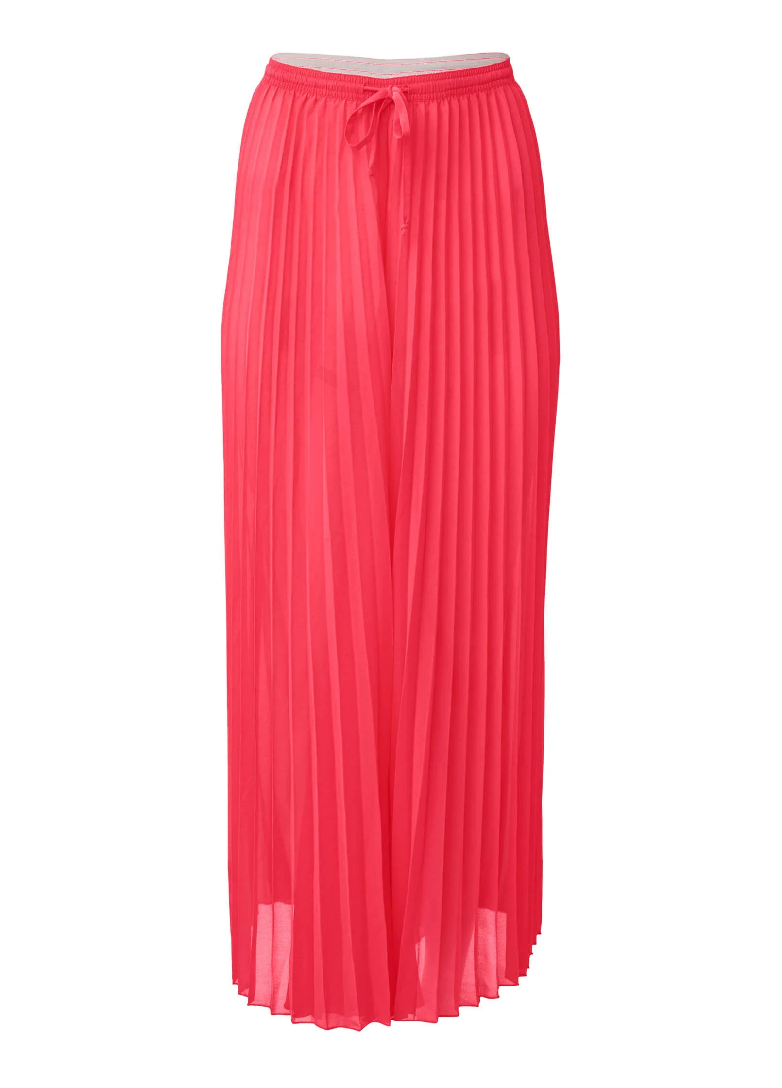 Pleated Cover-Up Pants - Sweet Red - Image 5