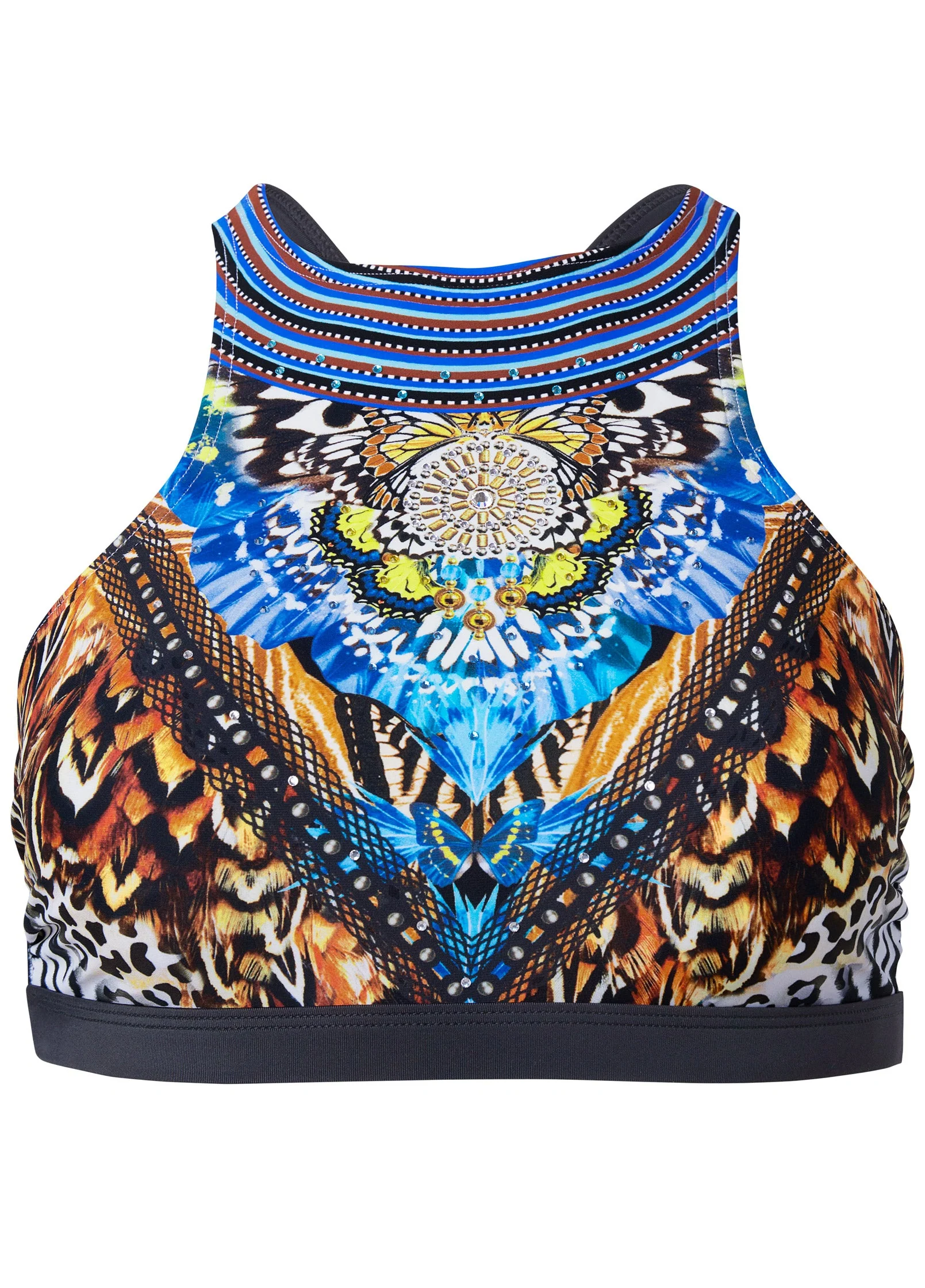 Strappy Back Sport Top - Jungle Queen - Image 3