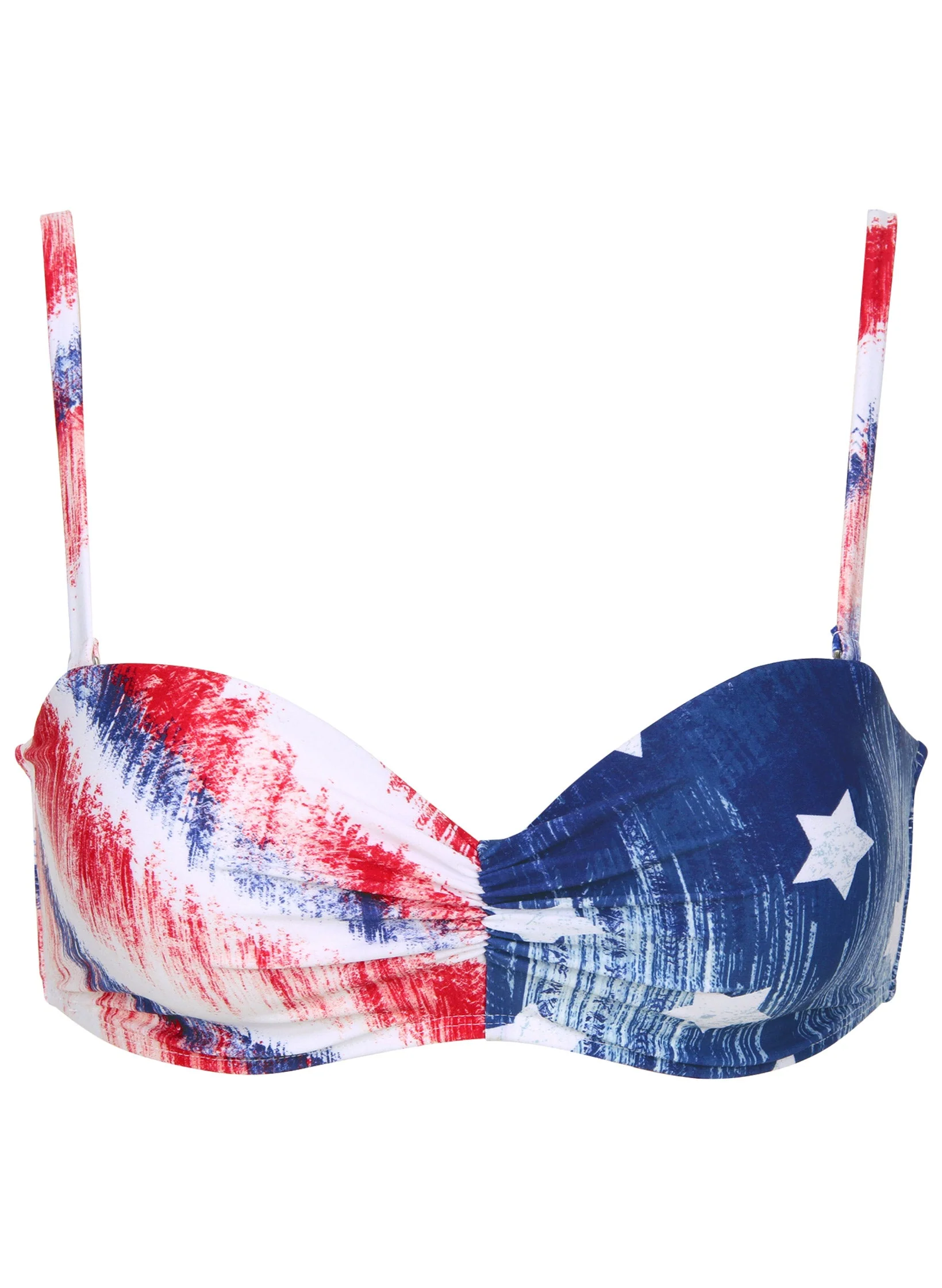 Enhancer Bandeau Bikini Top - Boardwalk Flag Small - Image 3