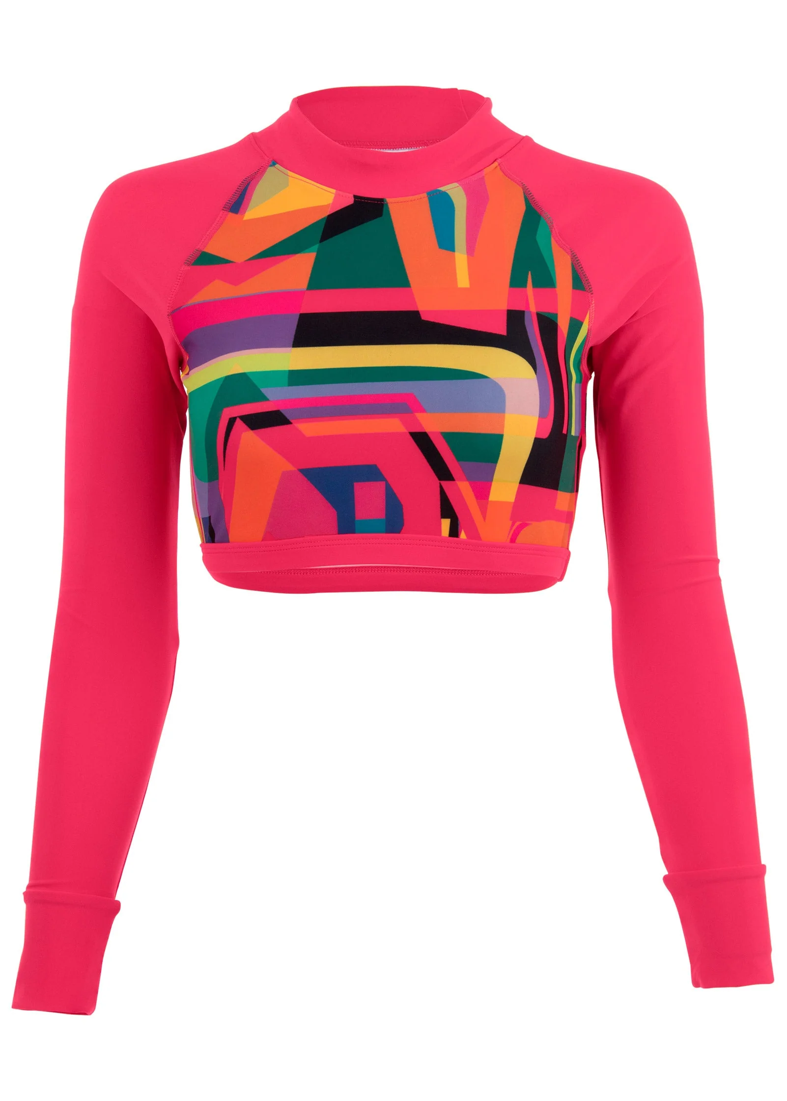 Blanc Sport Long Sleeve Top - Rising Sun - Image 2