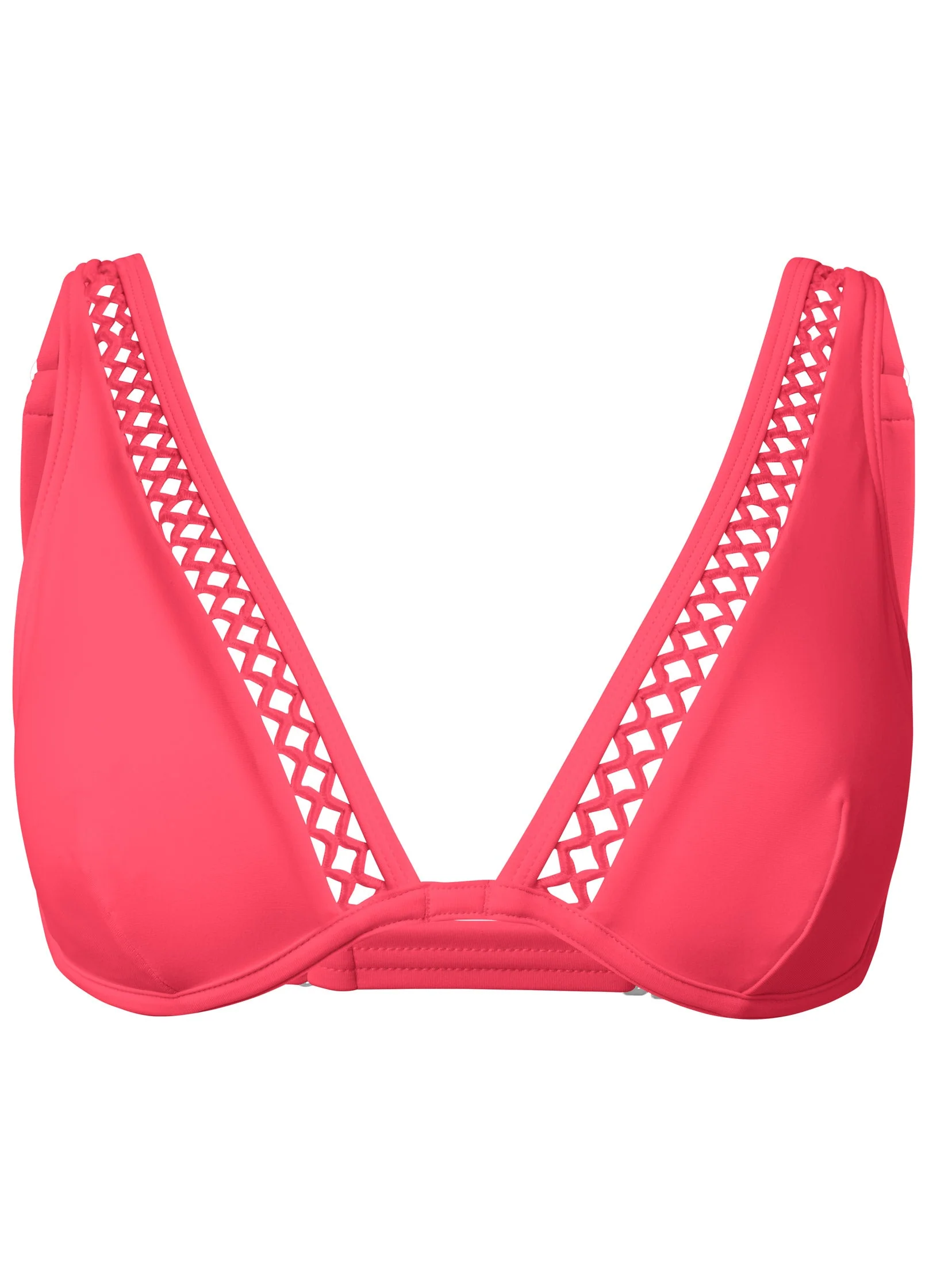 Underwire Swim Top - Sunset Pink - Image 3