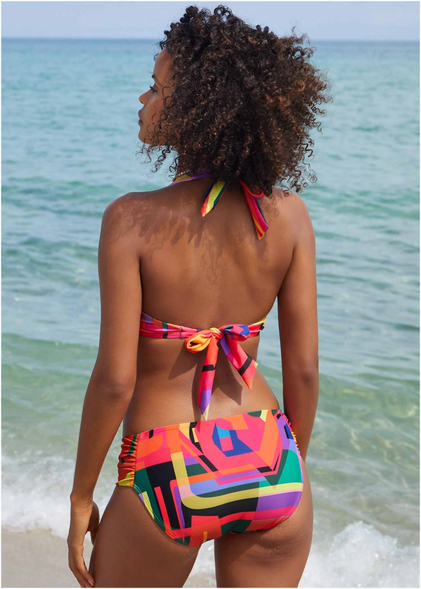 Ruched Side Bottom - Rising Sun - Image 2