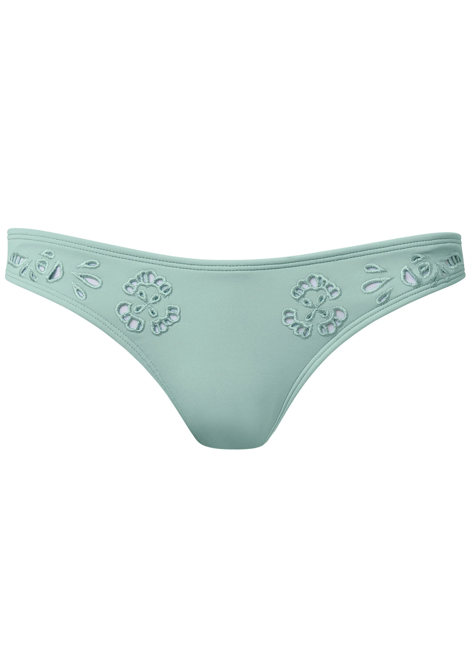 Eyelet Scoop Moderate Bottom - Blue Endeavor & Pearl White - Image 5