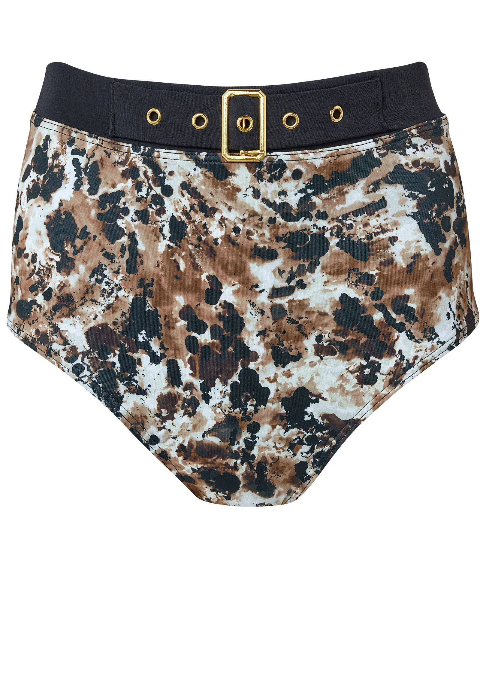 Jet Set High-Waist Bottom - Tiger Eye - Image 3
