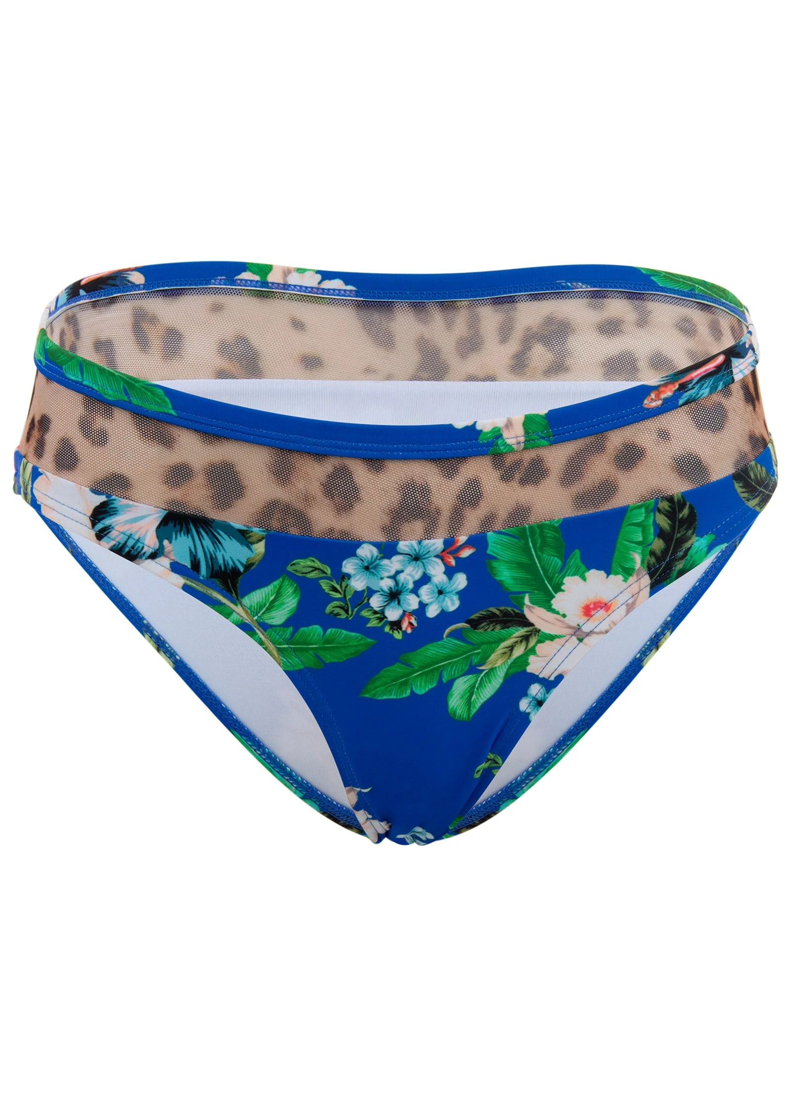 Mesh Band Moderate Bottom - Ocean Floral - Image 3