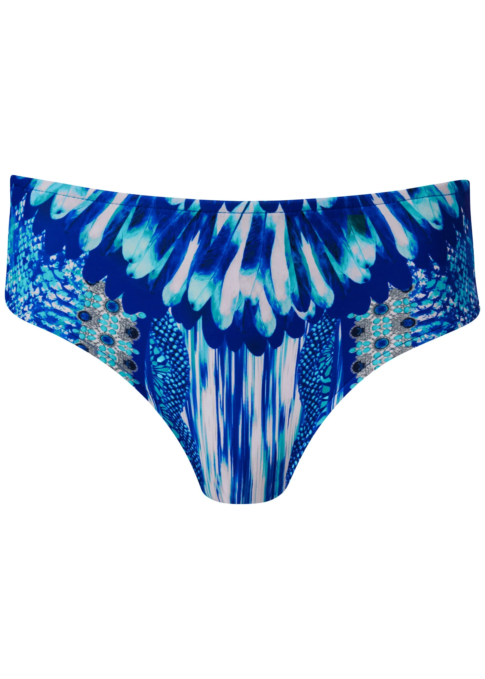 High-Waist Bikini Bottom - Crown Jewels - Image 3