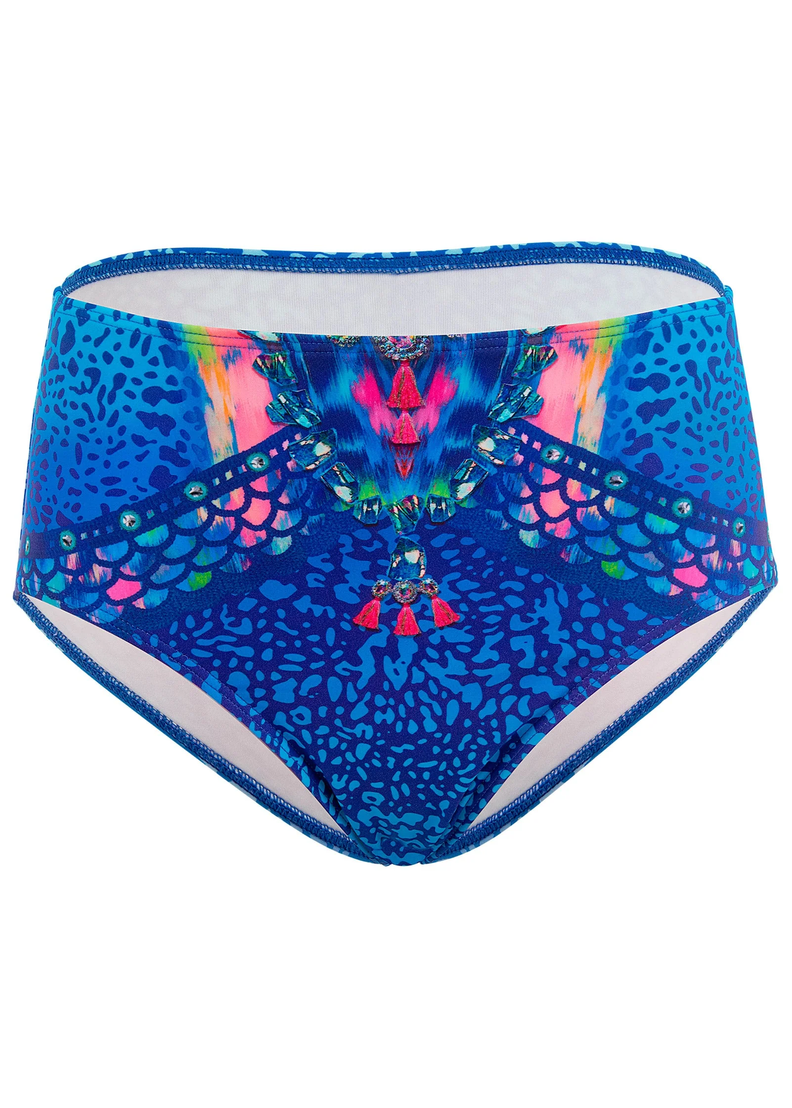 High-Waist Bikini Bottom - Timeless Treasure - Image 4