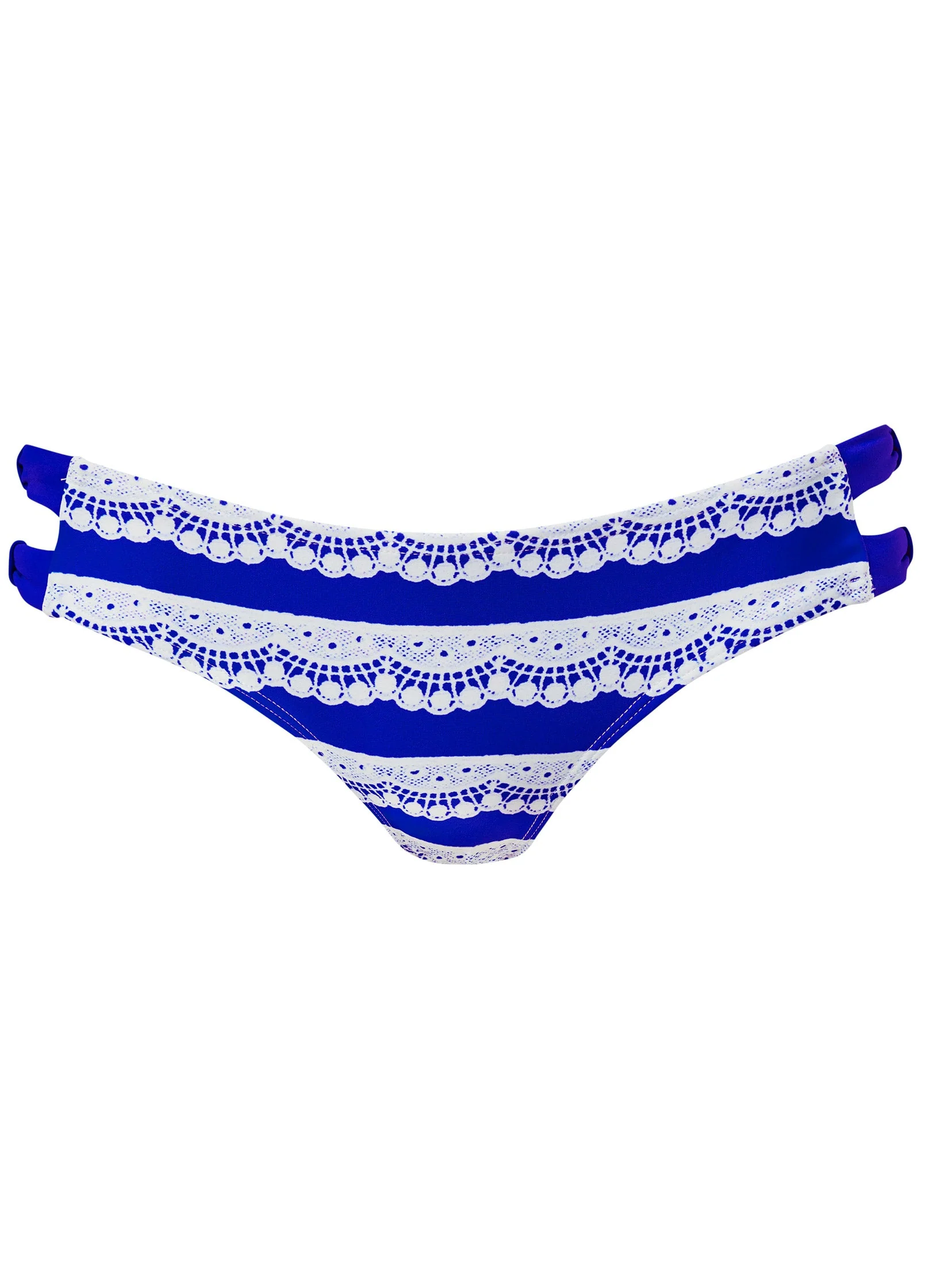 Strappy Side Bottom - Eyelet Stripe - Image 4