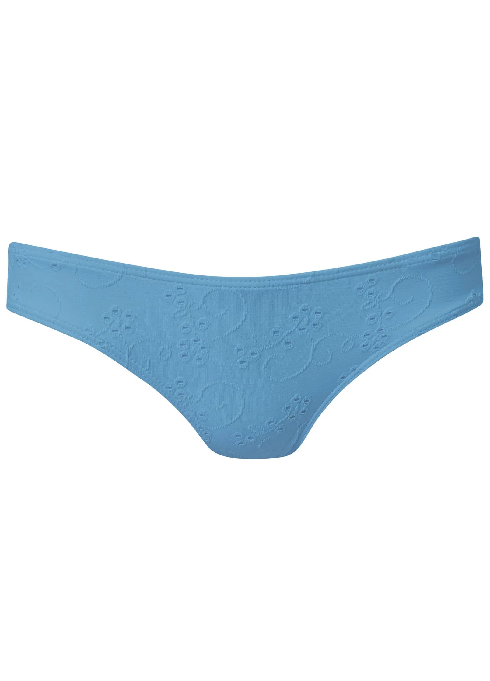 Eyelet Bali Scoop Bottom - Blue Belle - Image 4