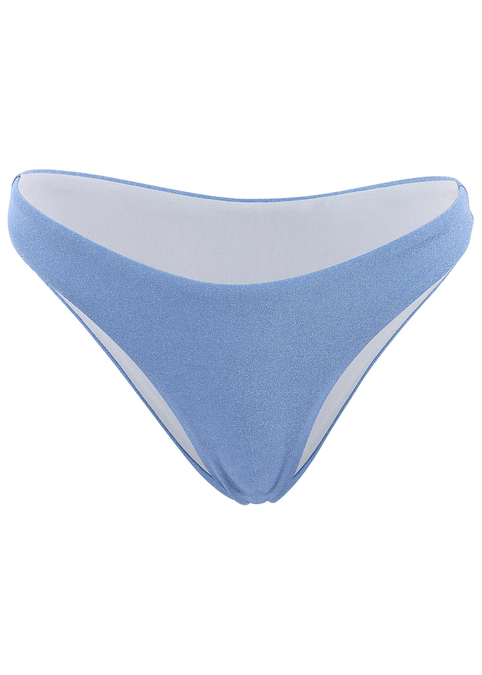 Shimmer Malibu Scoop Bottom - Periwinkle Shine - Image 3