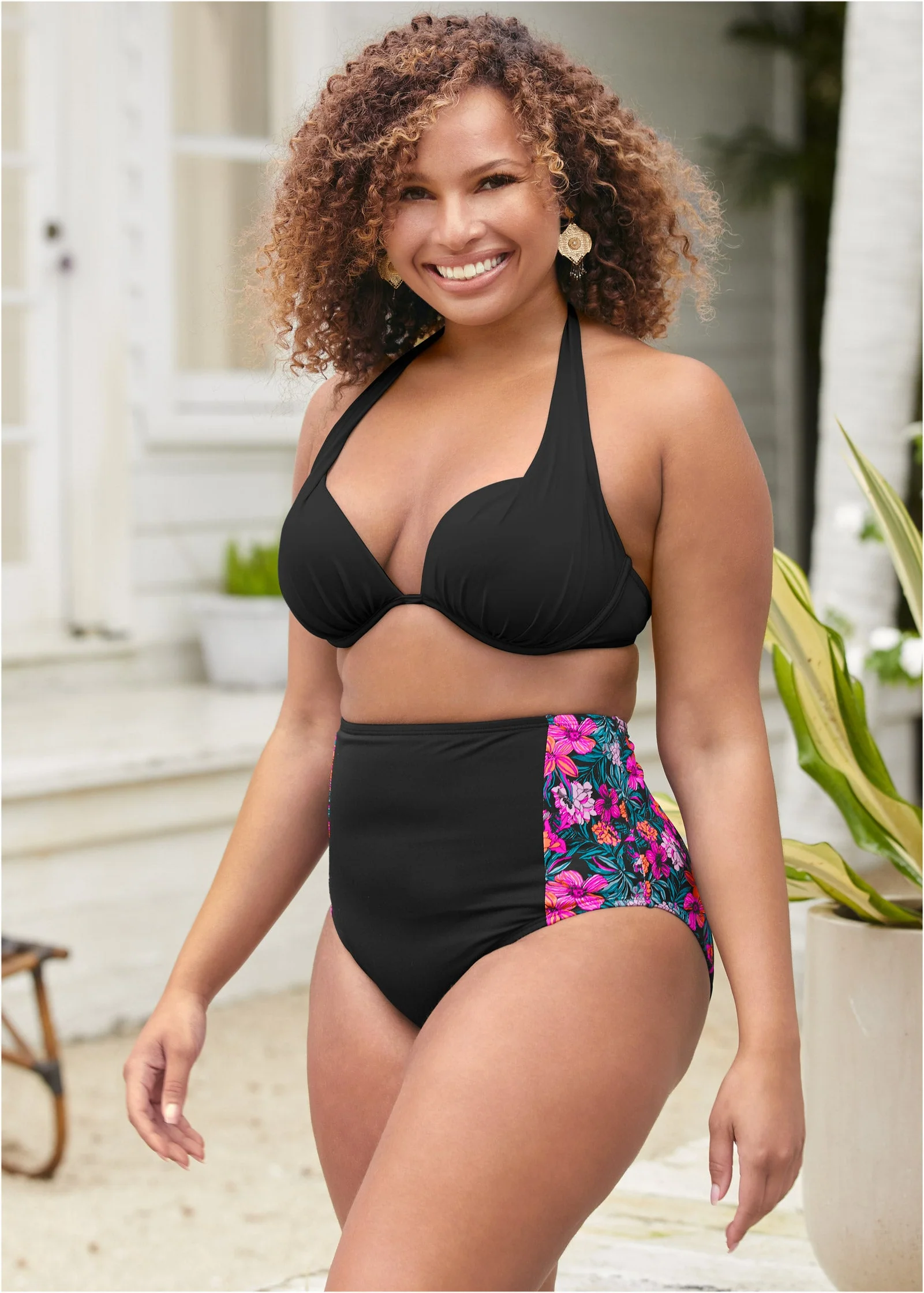 Maximum Shaping High Waist Bottom - Hawaiian Hottie - Image 10