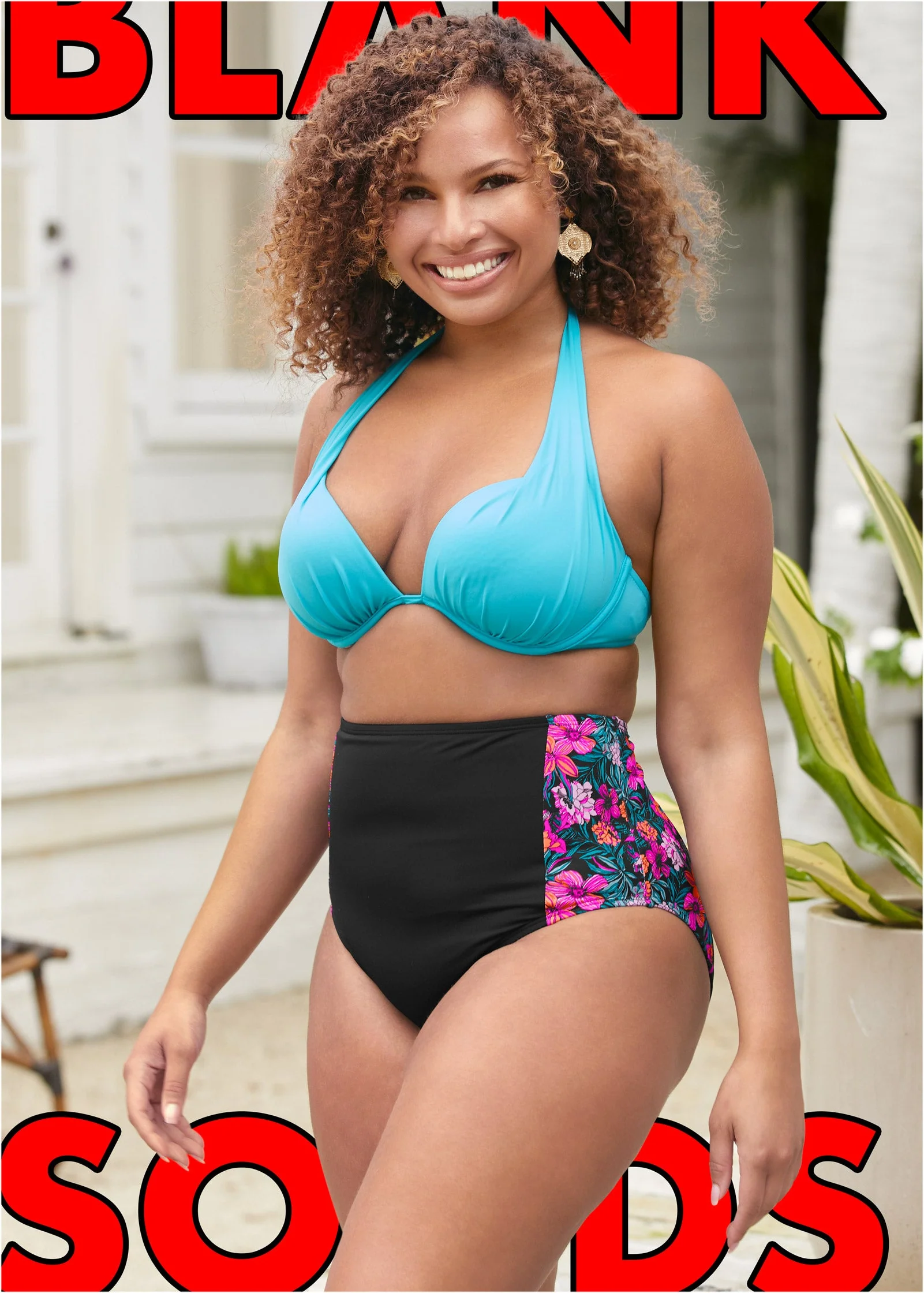 Maximum Shaping High Waist Bottom - Hawaiian Hottie - Image 14