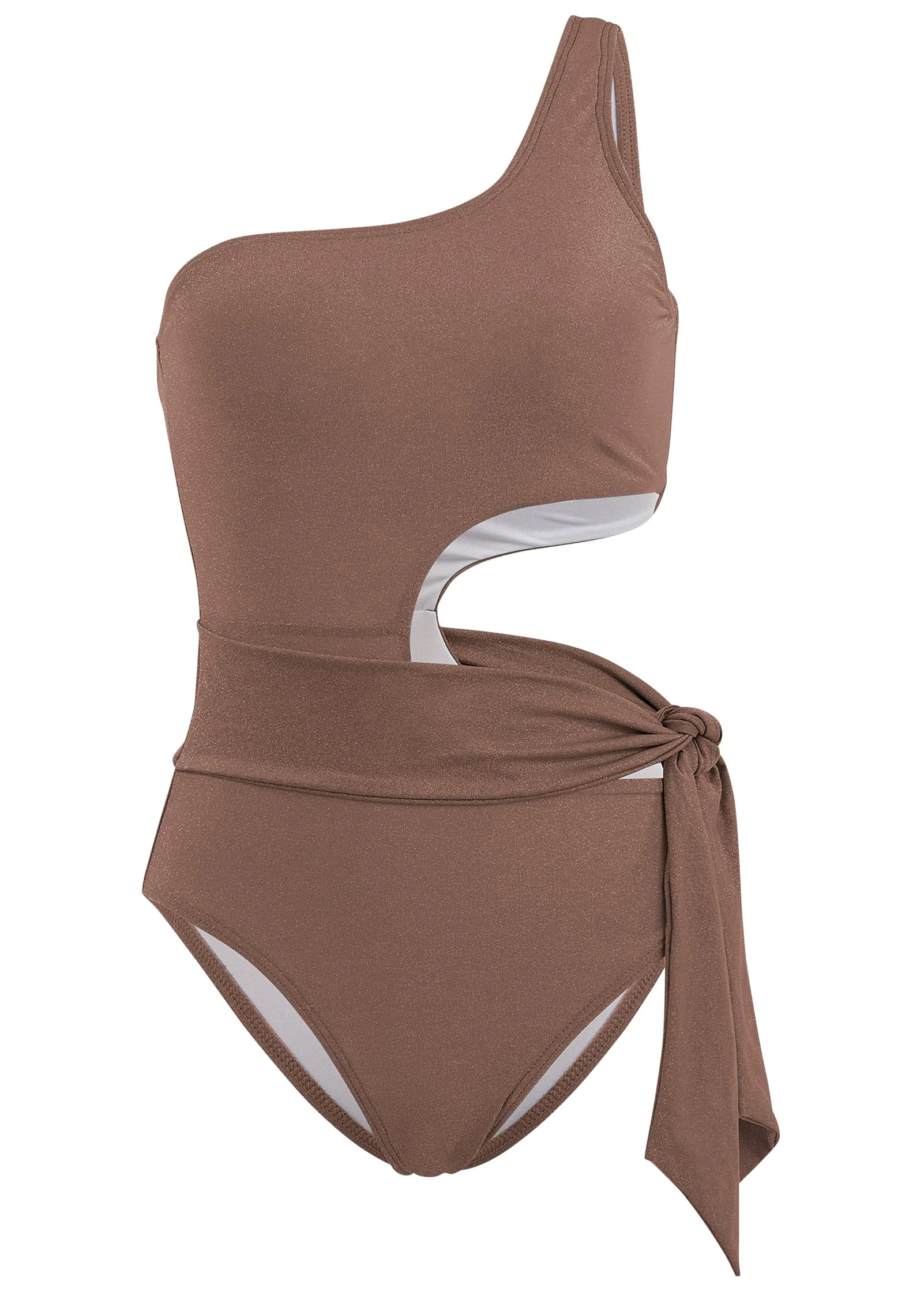 Shimmer One-Piece - Mahogany Shine - Image 4