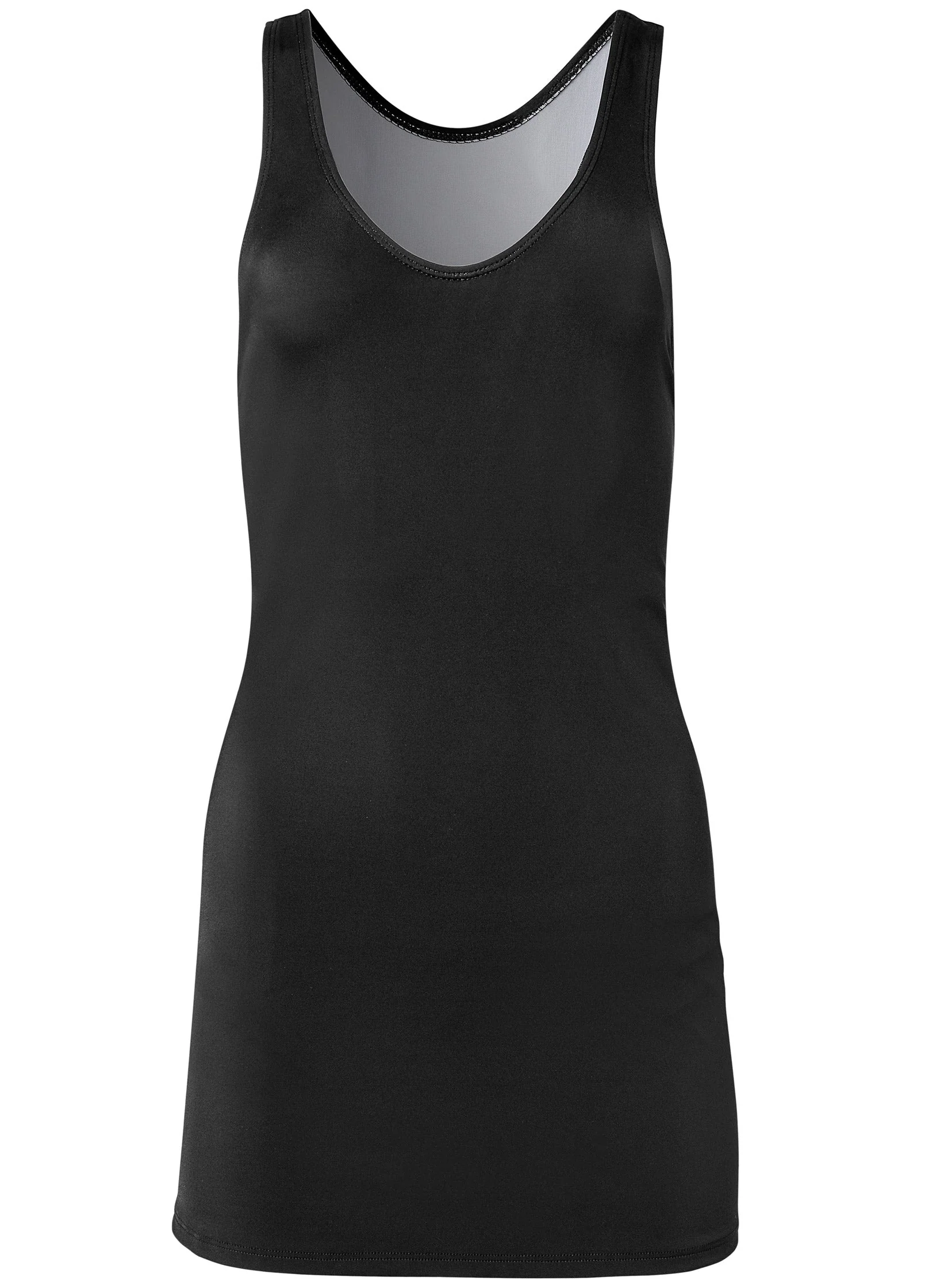 Sexy Slimming Swim Dress - Black Beauty - Image 3