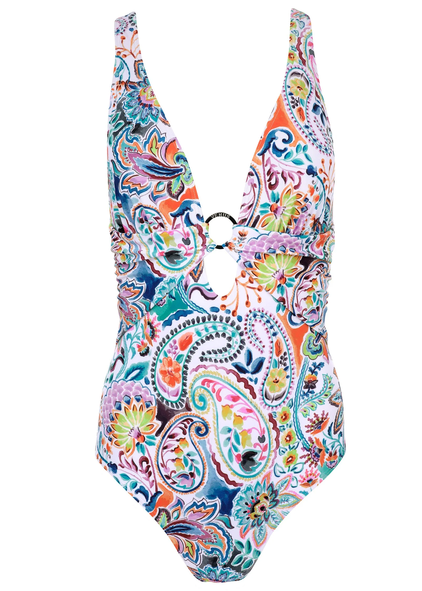 Barbados One-Piece Swimsuit - Fiesta Floral - Image 3