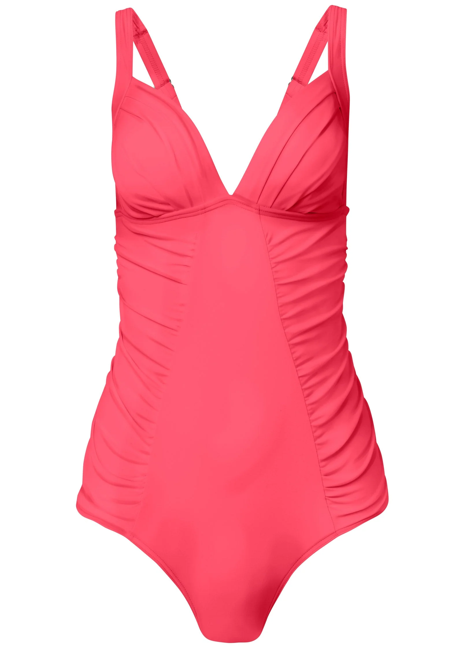 Ruched One-Piece - Sunset Pink - Image 4