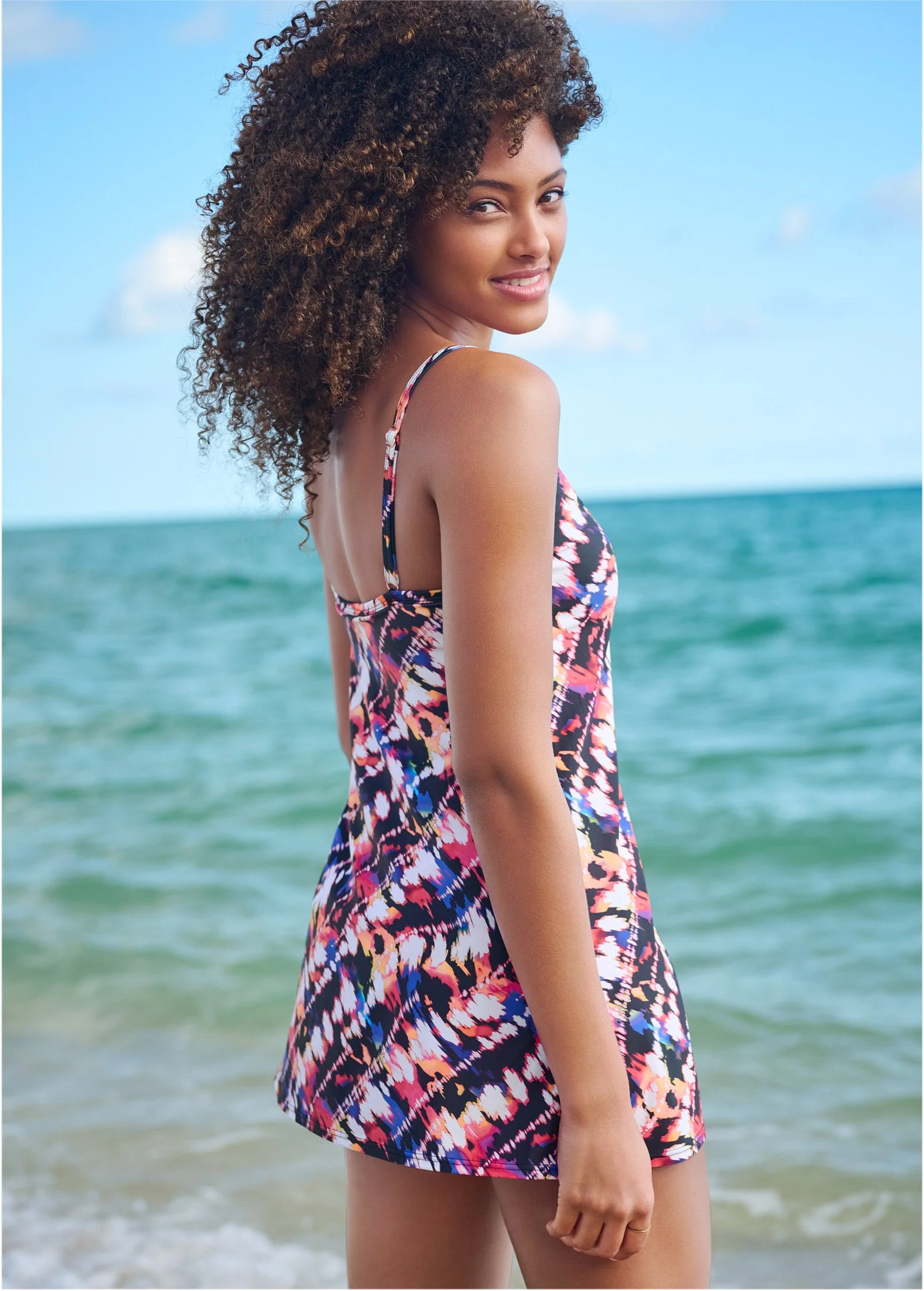 Ring Swim Dress - Island Escape - Image 2