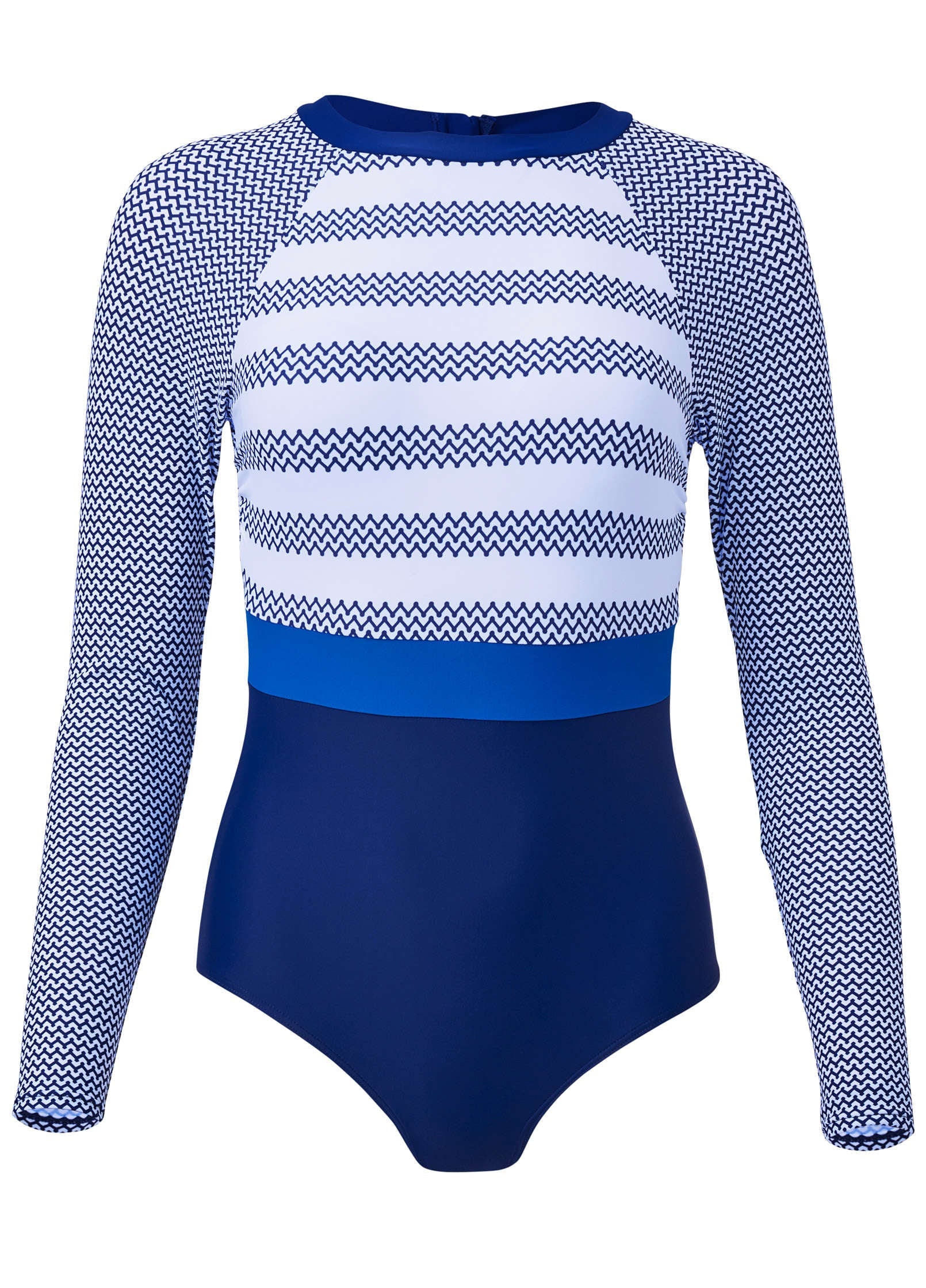 Surf Long Sleeve One-Piece - Nautical Awning - Image 3