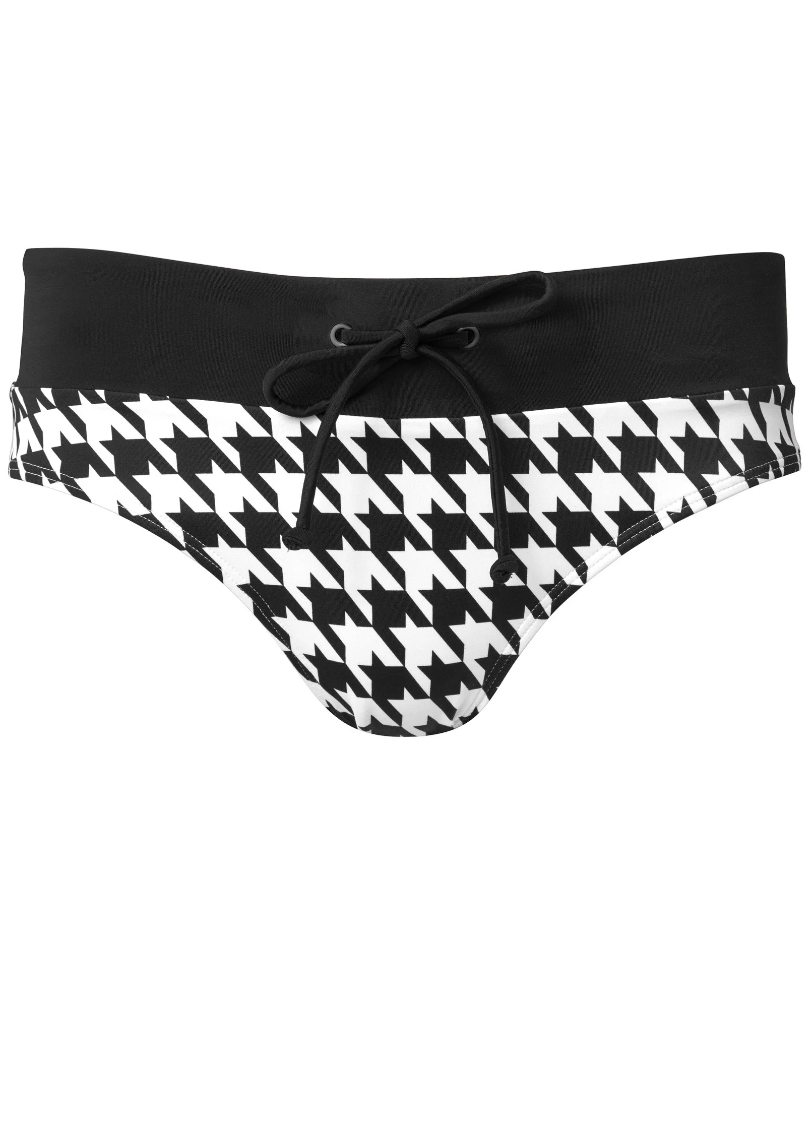 Gym To Swim Bottom - Houndstooth - Image 3