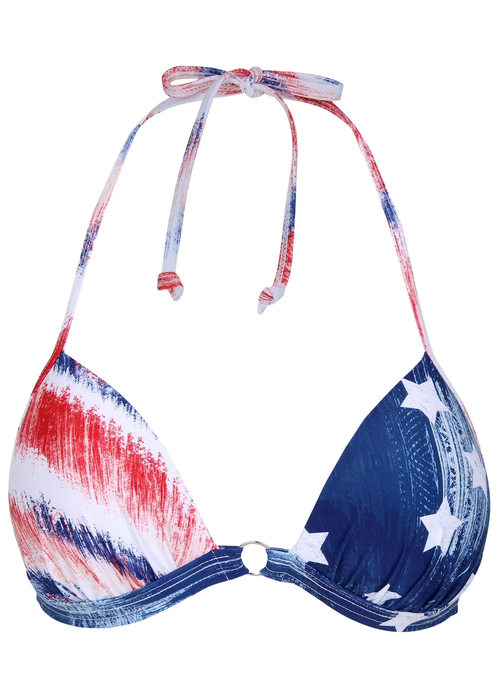 Santa Cruz Push-Up Triangle Top - Boardwalk Flag Small - Image 3