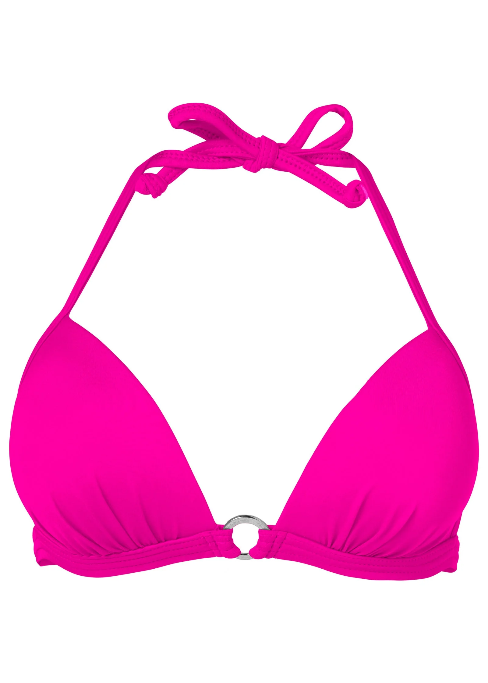 Santa Cruz Push-Up Triangle Top - Electric Pink - Image 3