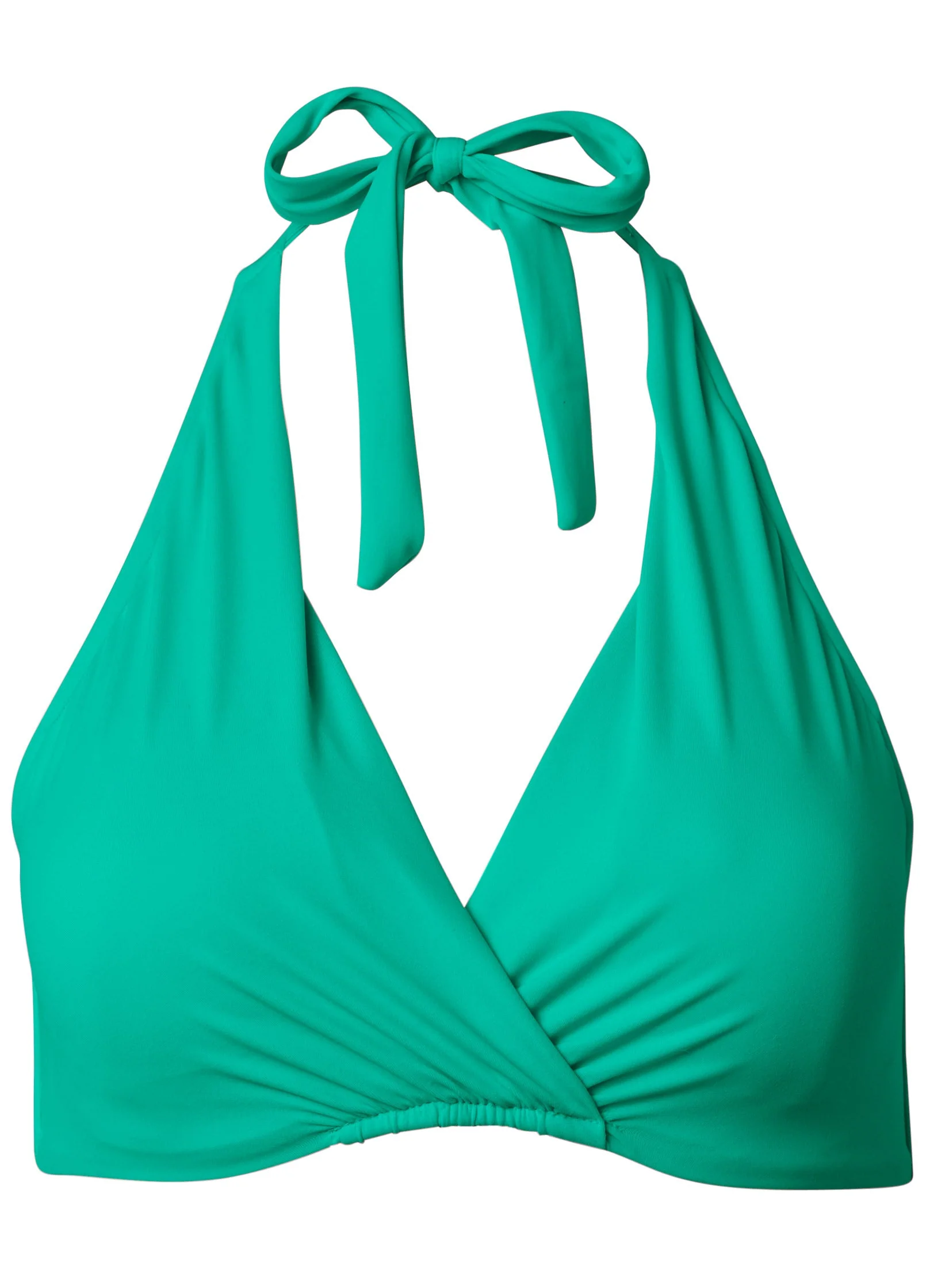 Underwire Halter Top - Royal Green - Image 3
